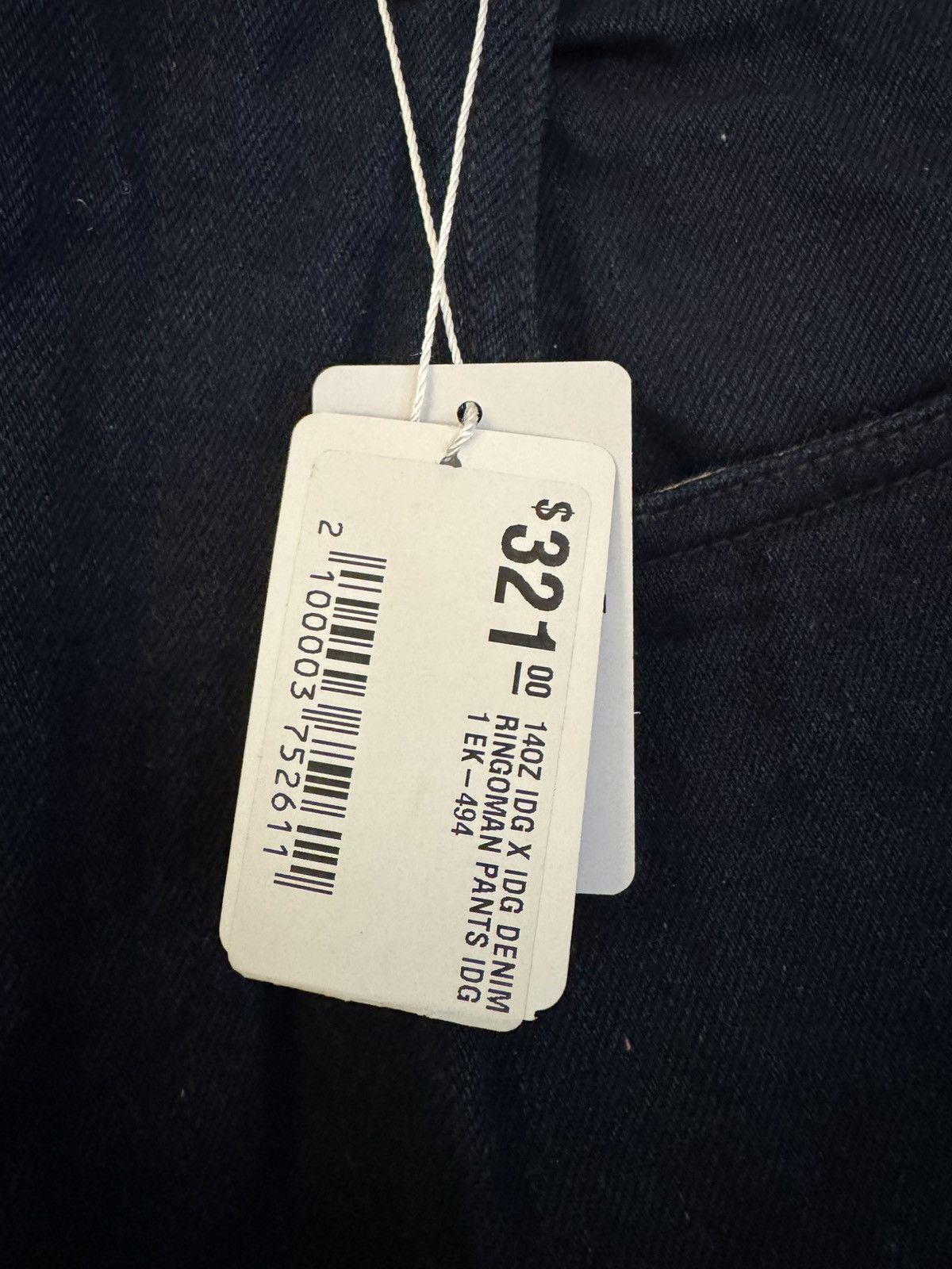 Kapital Kapital IDG Indigo Dyed 14oz. Ringoman Denim Pants Size US 28 / EU 44 - 6 Thumbnail