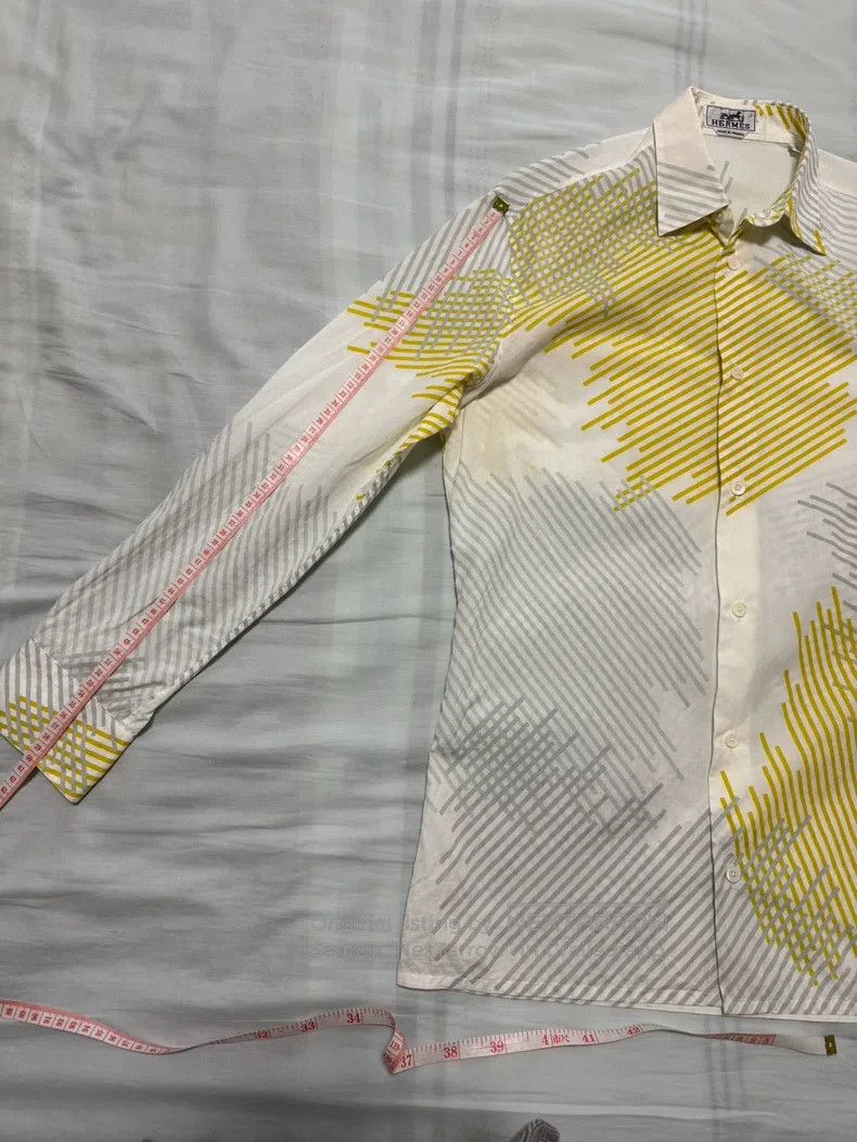 Hermes Hermes size 38 Shirt special process fabric, light and brea Size US M / EU 48-50 / 2 - 6 Thumbnail