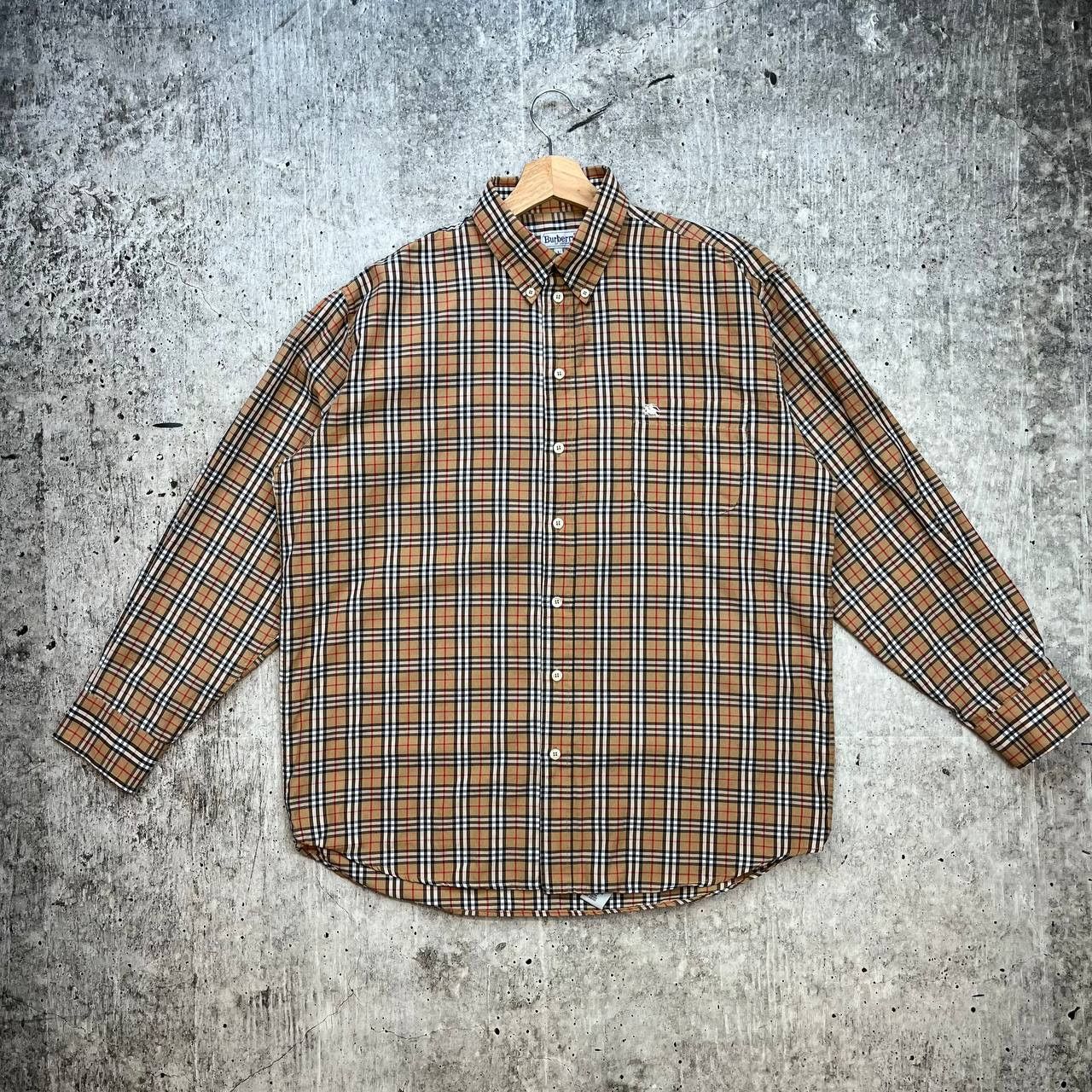 Burberry Burberry vintage shirt made in France brand’s iconic pattern Size US L / EU 52-54 / 3 - 6 Thumbnail