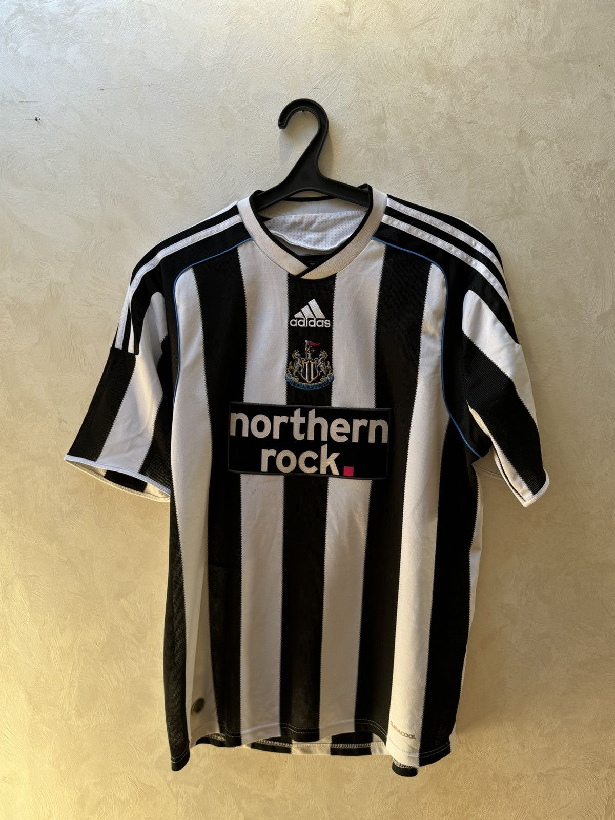 Adidas × Vintage New Castle United 2007/2009 Home Jersey Shirt Adidas Size US M / EU 48-50 / 2 - 1 Thumbnail