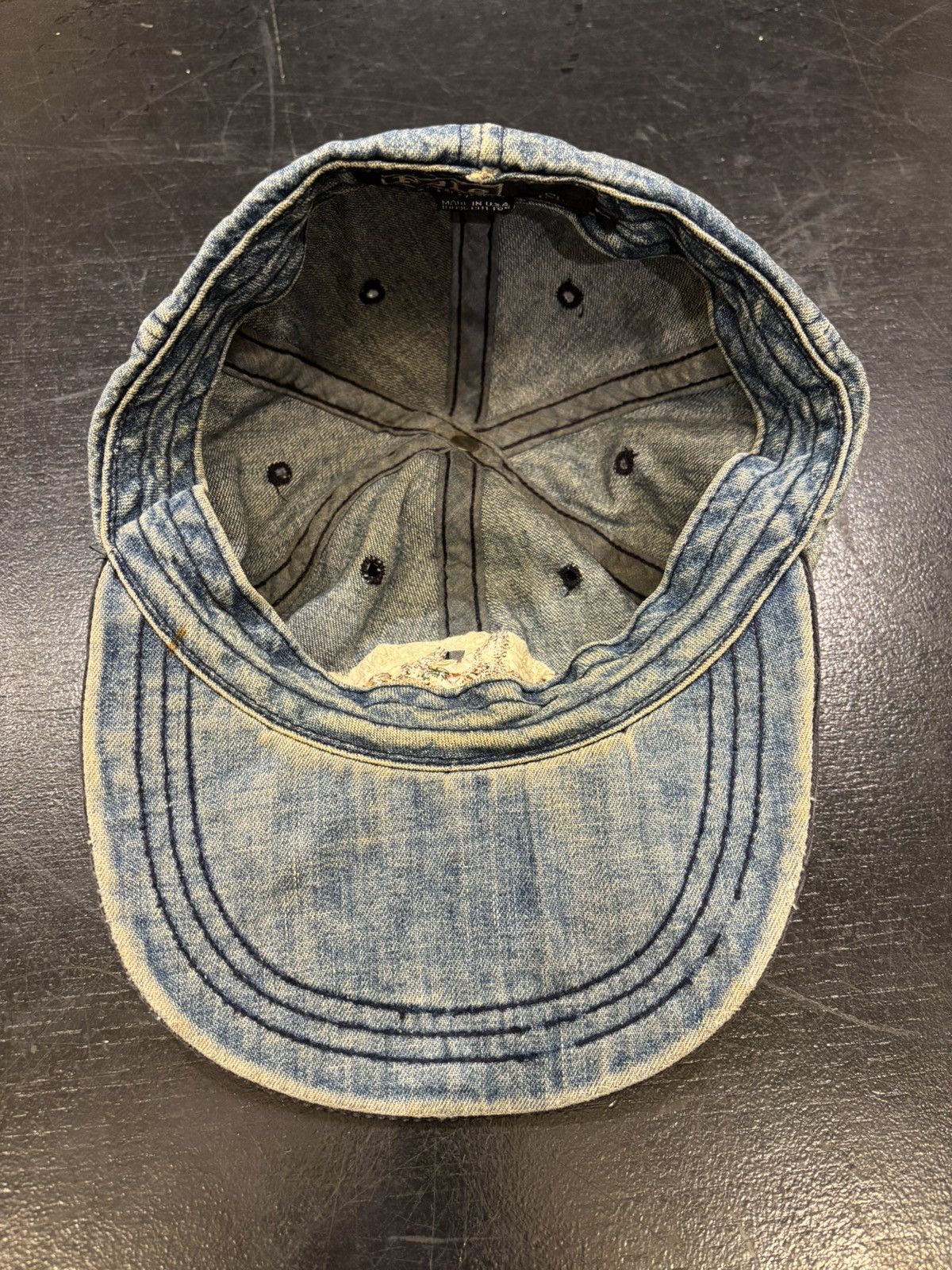 Polo Ralph Lauren Polo Ralph Lauren Denim Sportsman Hat Size ONE SIZE - 5 Thumbnail
