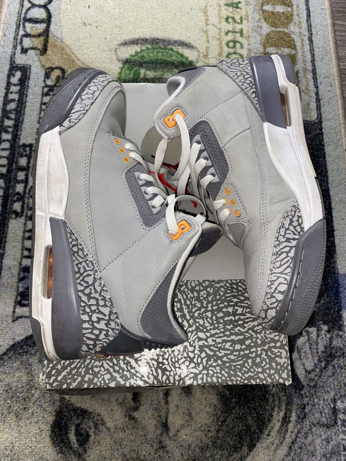 Designer × Jordan Brand Jordan 3 Retro Cool Grey (2021) Size US 8.5 / EU 41-42 - 3 Thumbnail