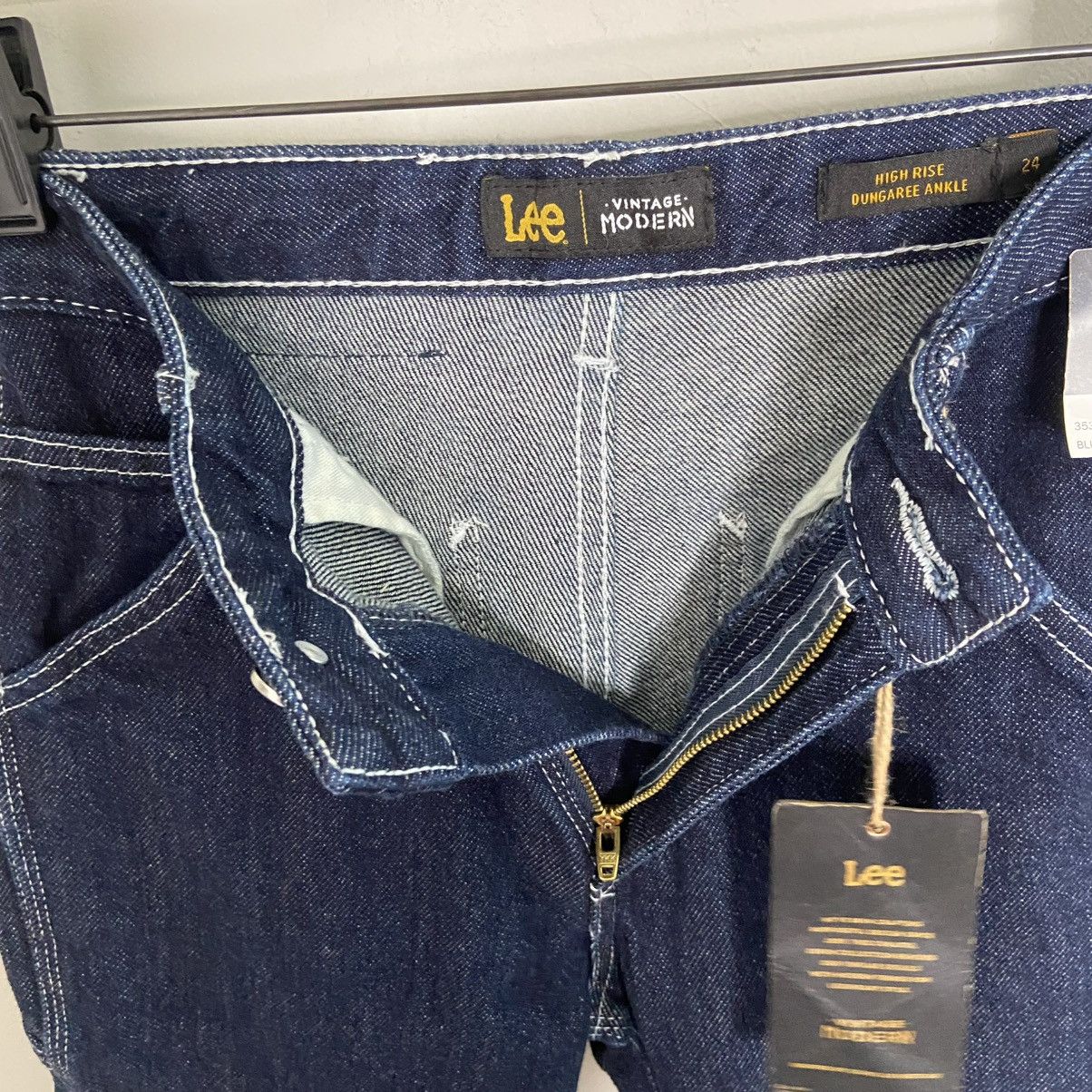 Lee NWT Lee Dark Denim Straight Leg Carpenter Jean Size 24" / US 00 / IT 34 - 7 Thumbnail