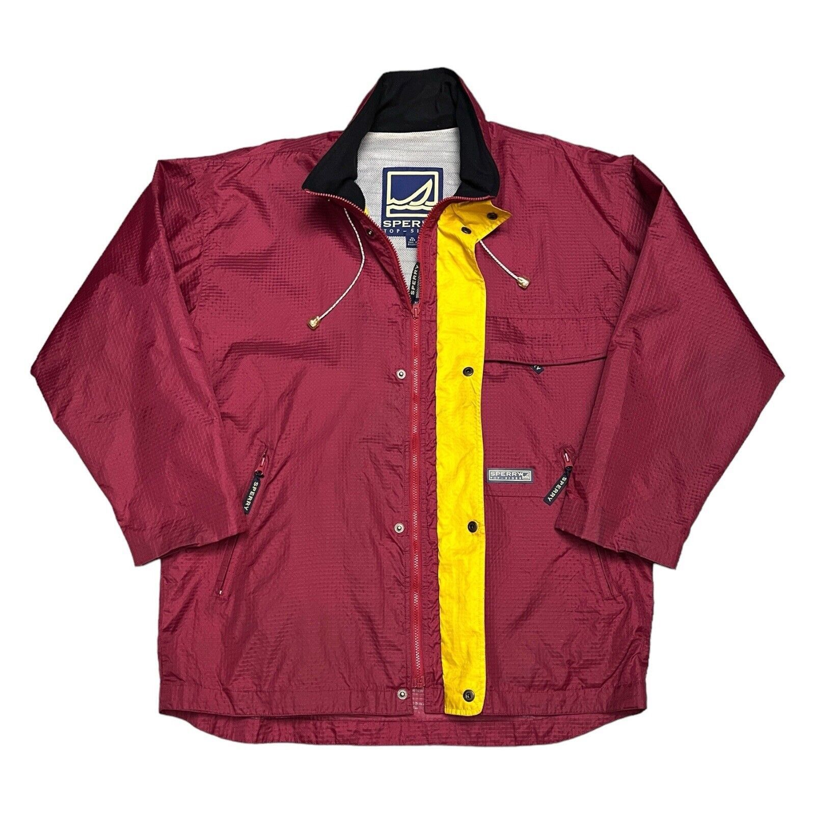 Sperry SPERRY Water Resistant Designer Windbreaker Jacket Size US XL / EU 56 / 4 - 1 Thumbnail