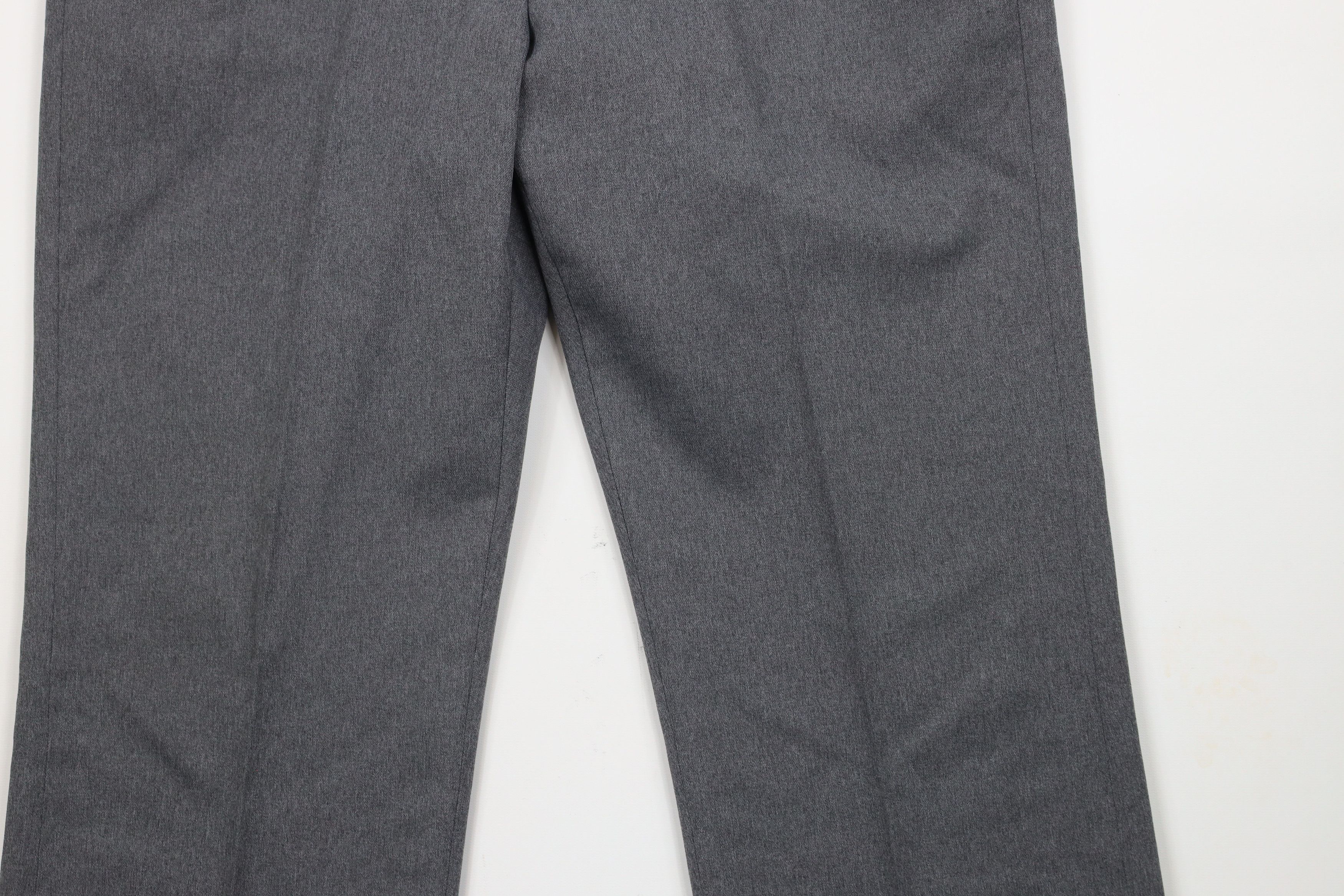 Vintage Vintage 70s Streetwear Wide Leg Trousers Pants Gray USA Size US 36 / EU 52 - 3 Thumbnail