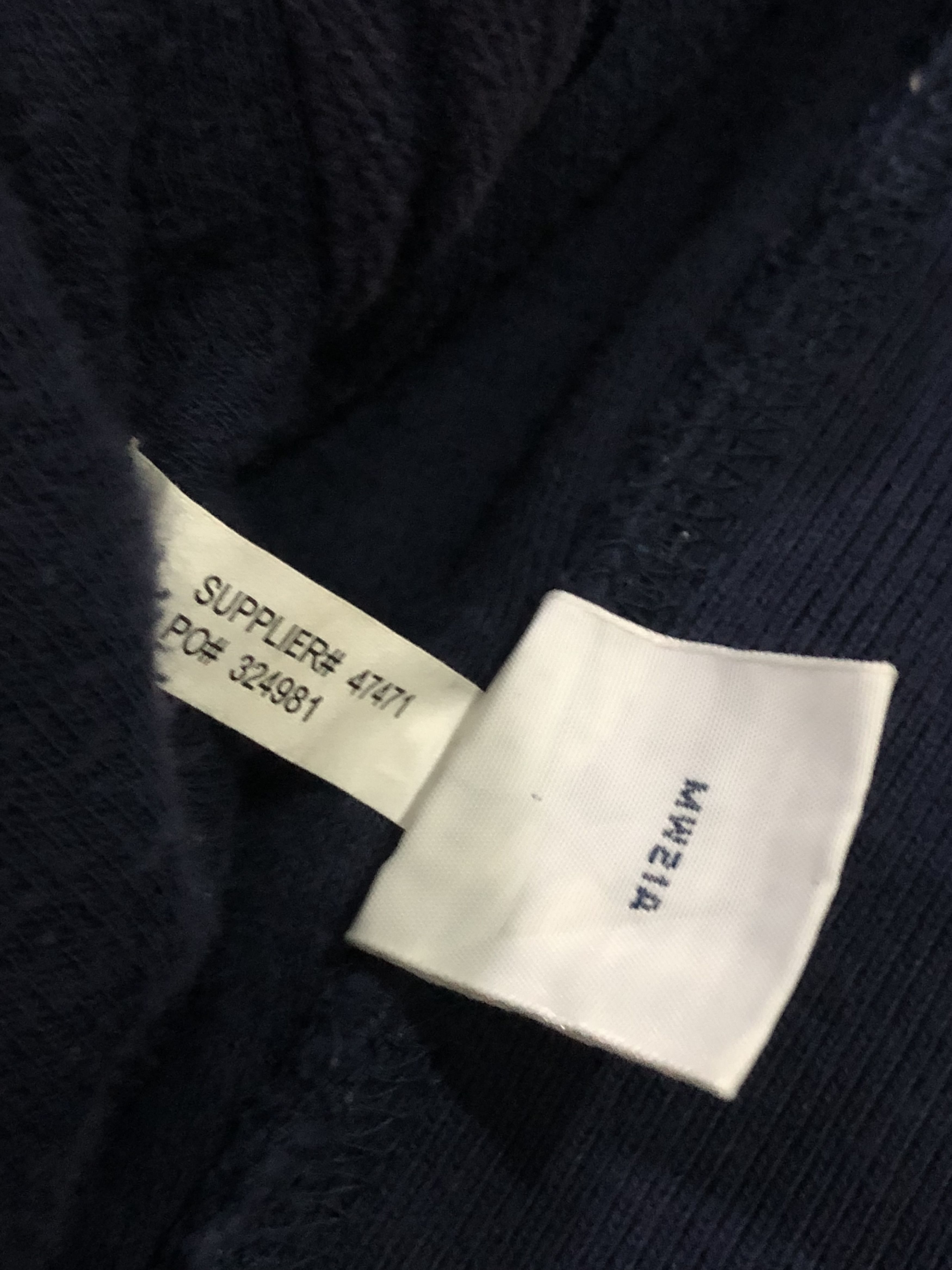 Polo Ralph Lauren Vintage Ralph Lauren Big Pony Zip-Up Jacket Navy Blue Size US M / EU 48-50 / 2 - 11 Thumbnail