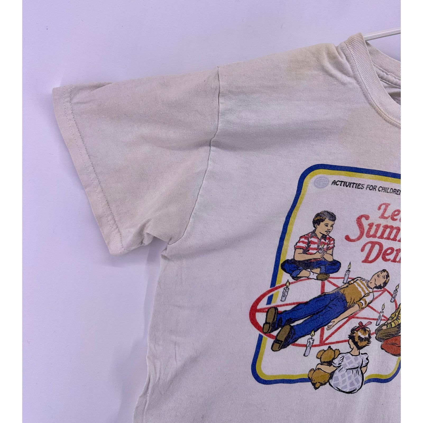 & Other Stories Steven Rhodes Lets Summon Demons Big Print Tshirt Size M Size US M / EU 48-50 / 2 - 6 Thumbnail