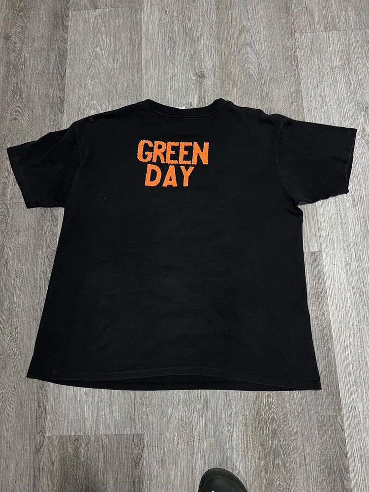Vintage Rare vintage 1995 Green Day promo single stitch shirt Size US XL / EU 56 / 4 - 4 Thumbnail