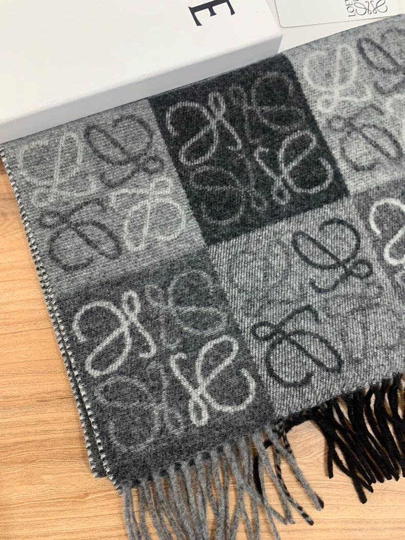 Loewe LOEWE Cashmere scarf Size ONE SIZE - 3 Thumbnail