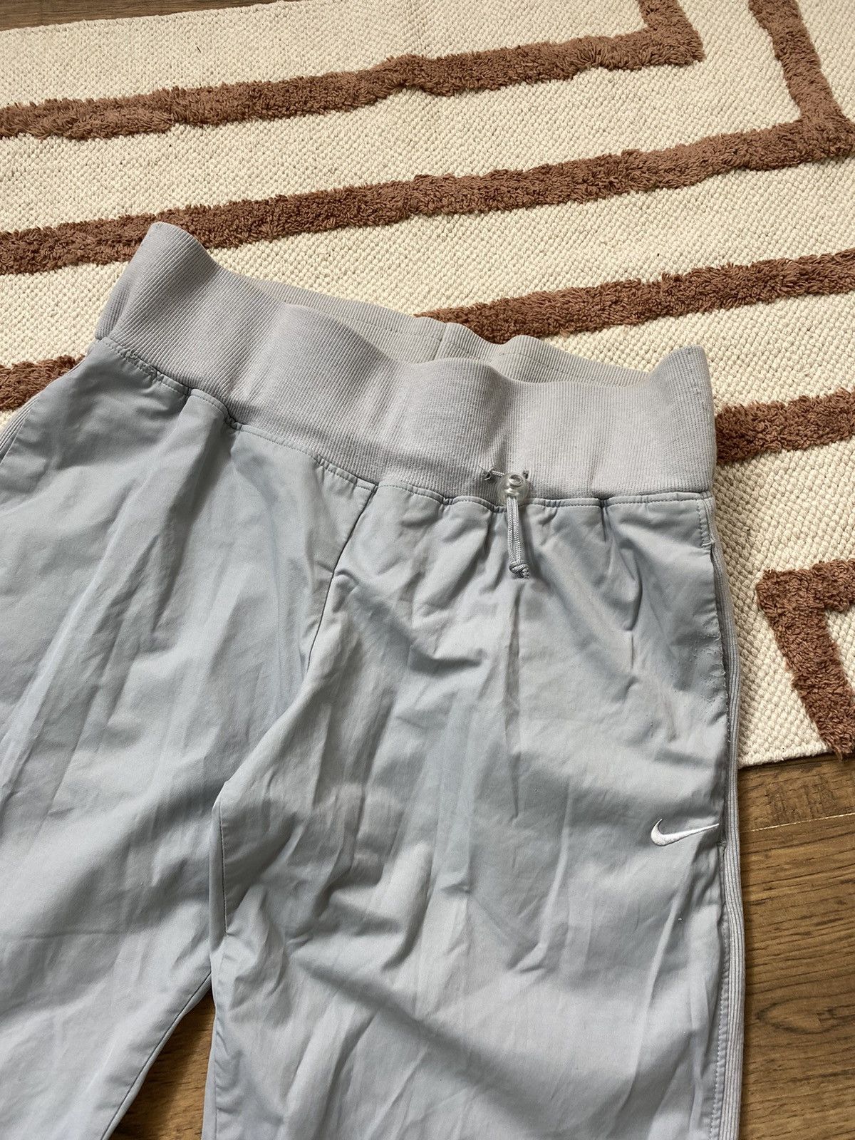 Nike VINTAGE NIKE NYLON DRAWSTRING PANTS Size 32" / US 10 / IT 46 - 3 Thumbnail