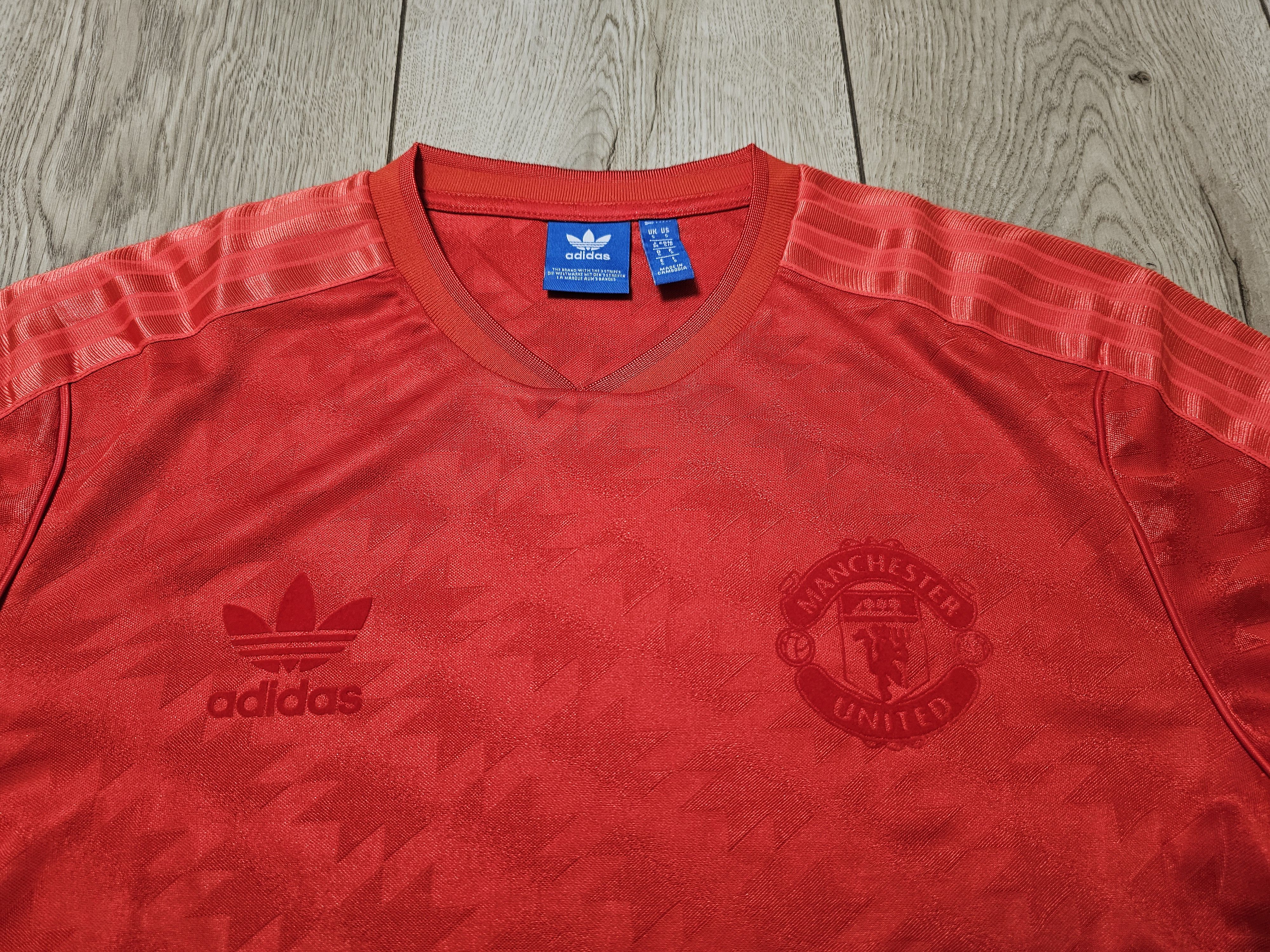 Adidas MANCHESTER UNITED 2018 DROP 1990 FOOTBALL SOCCER JERSEY Size US S / EU 44-46 / 1 - 3 Thumbnail