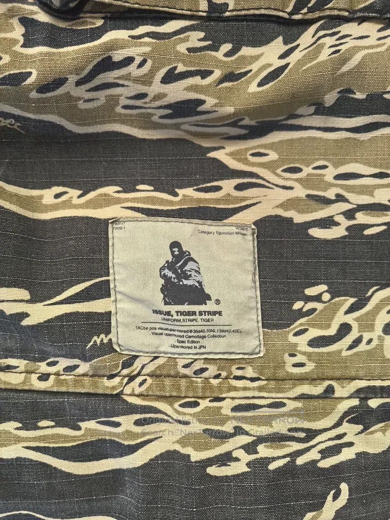 Wtaps Wtaps Tiger print camouflage five pocket short-sleeve shir Size US XL / EU 56 / 4 - 6 Thumbnail