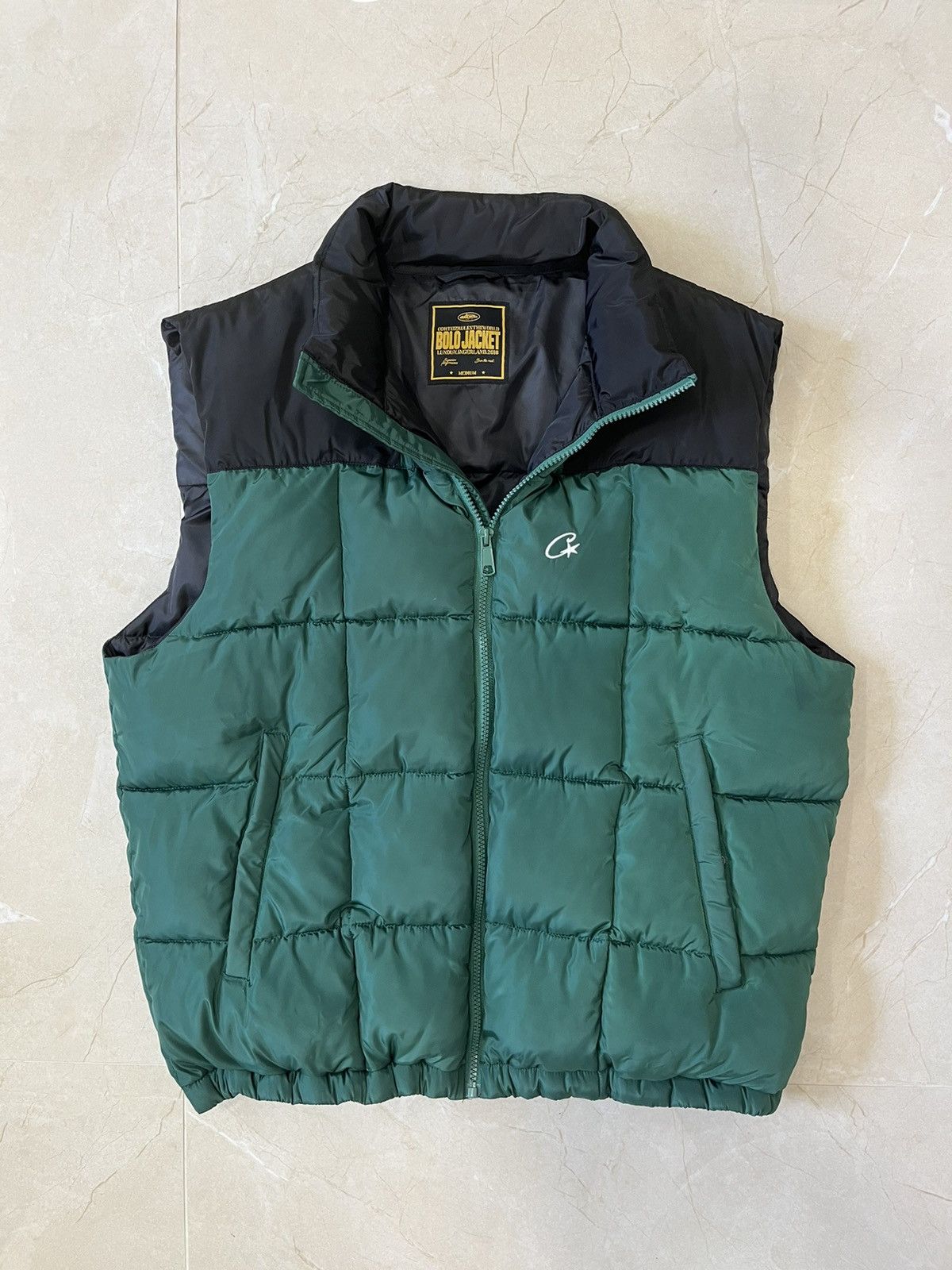 Corteiz Corteiz Bolo Bodywarma Vest (green) | Grailed