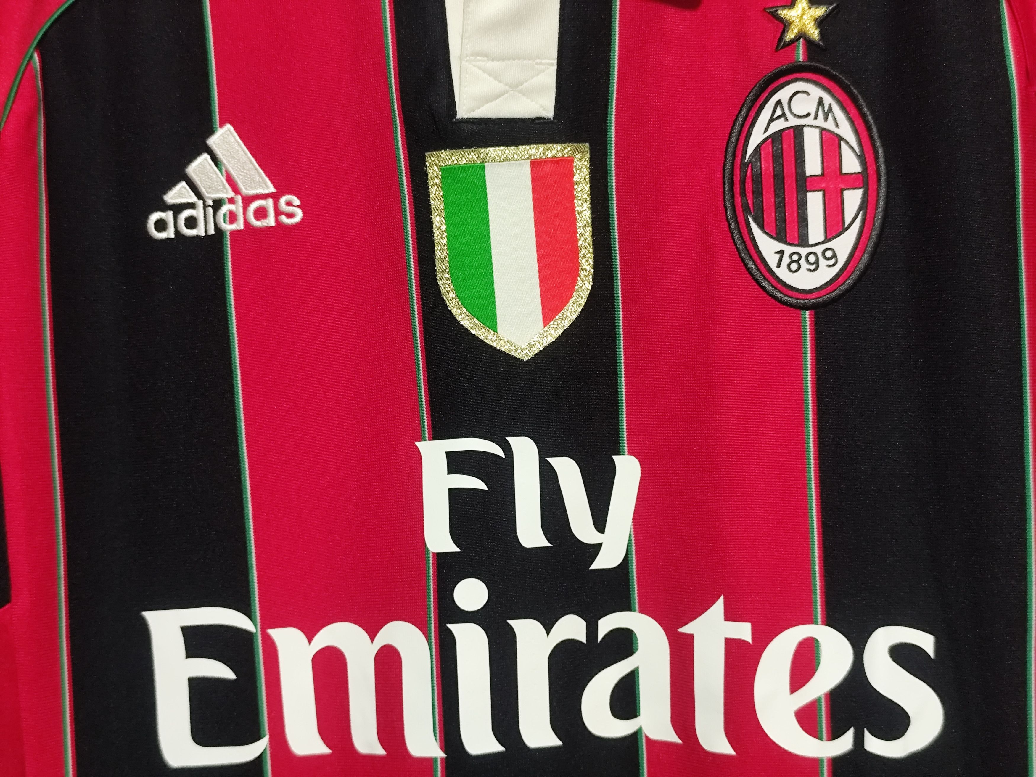 Adidas Adidas x AC Milan 2012/2013 #9 Inzaghi Home Jersey Size US S / EU 44-46 / 1 - 7 Thumbnail