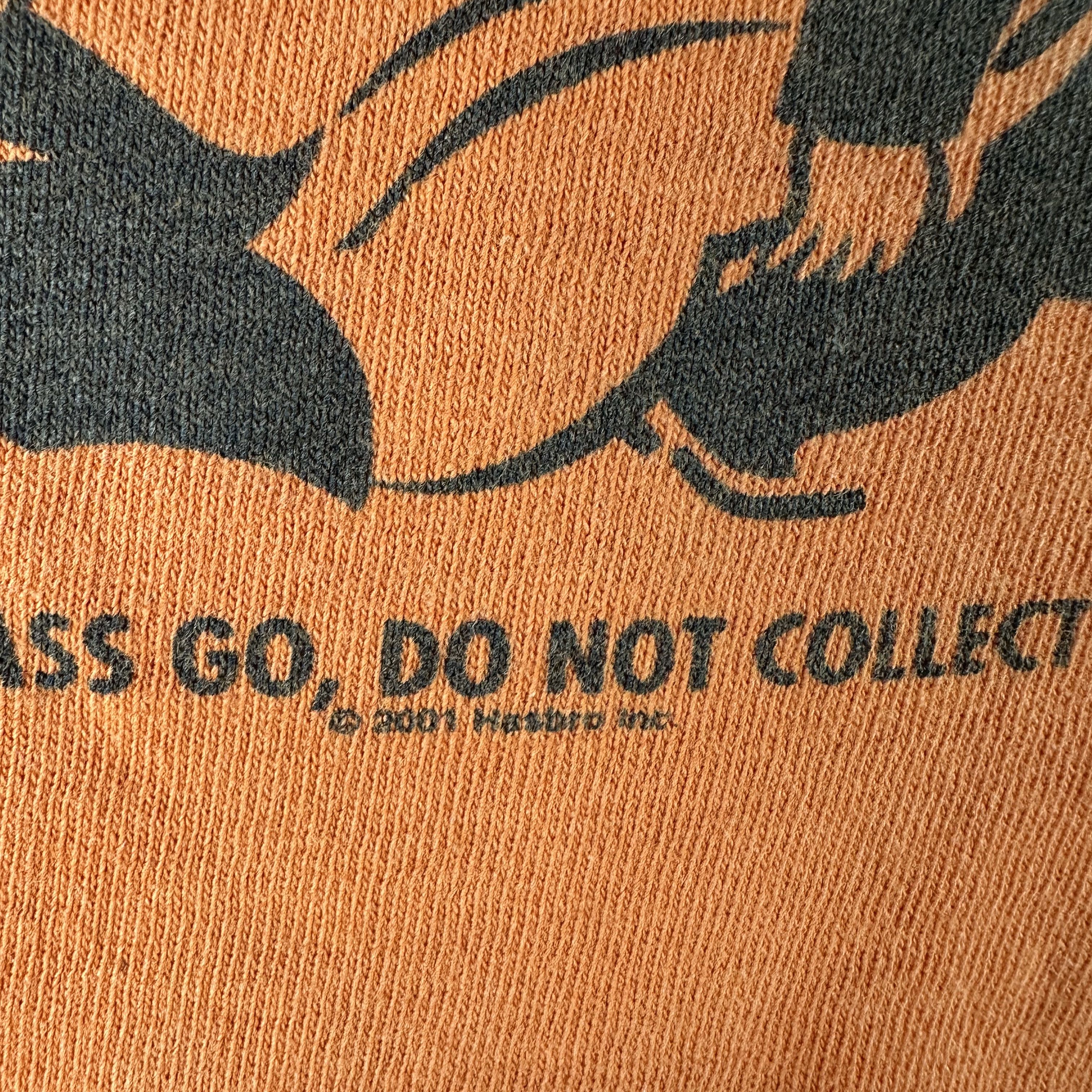Vintage Vintage 2001 Monopoly Hasbro Go Directly to Jail Promo Tee Size US XL / EU 56 / 4 - 4 Thumbnail