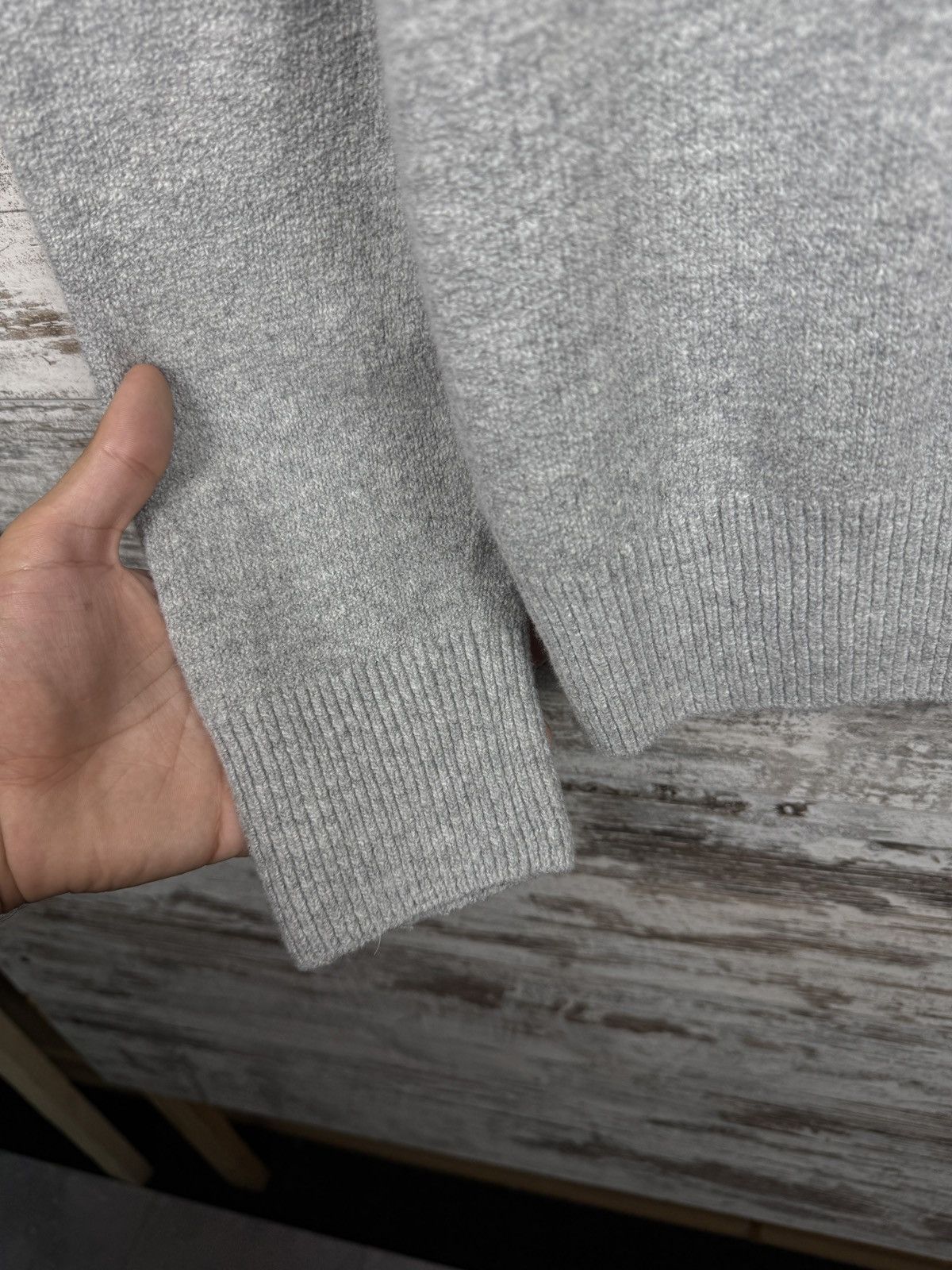 Allsaints Mens Vintage AllSaints Olnar crew sweater knitwear logo Size US L / EU 52-54 / 3 - 4 Thumbnail