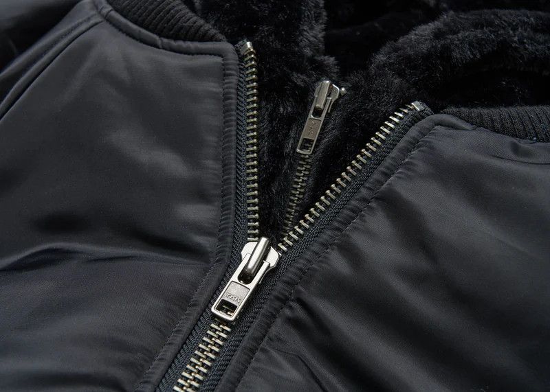 Other Dual-Layer Faux Fur Hooded Bomber by SAVAGEGROWTHWORLD Size US L / EU 52-54 / 3 - 4 Thumbnail