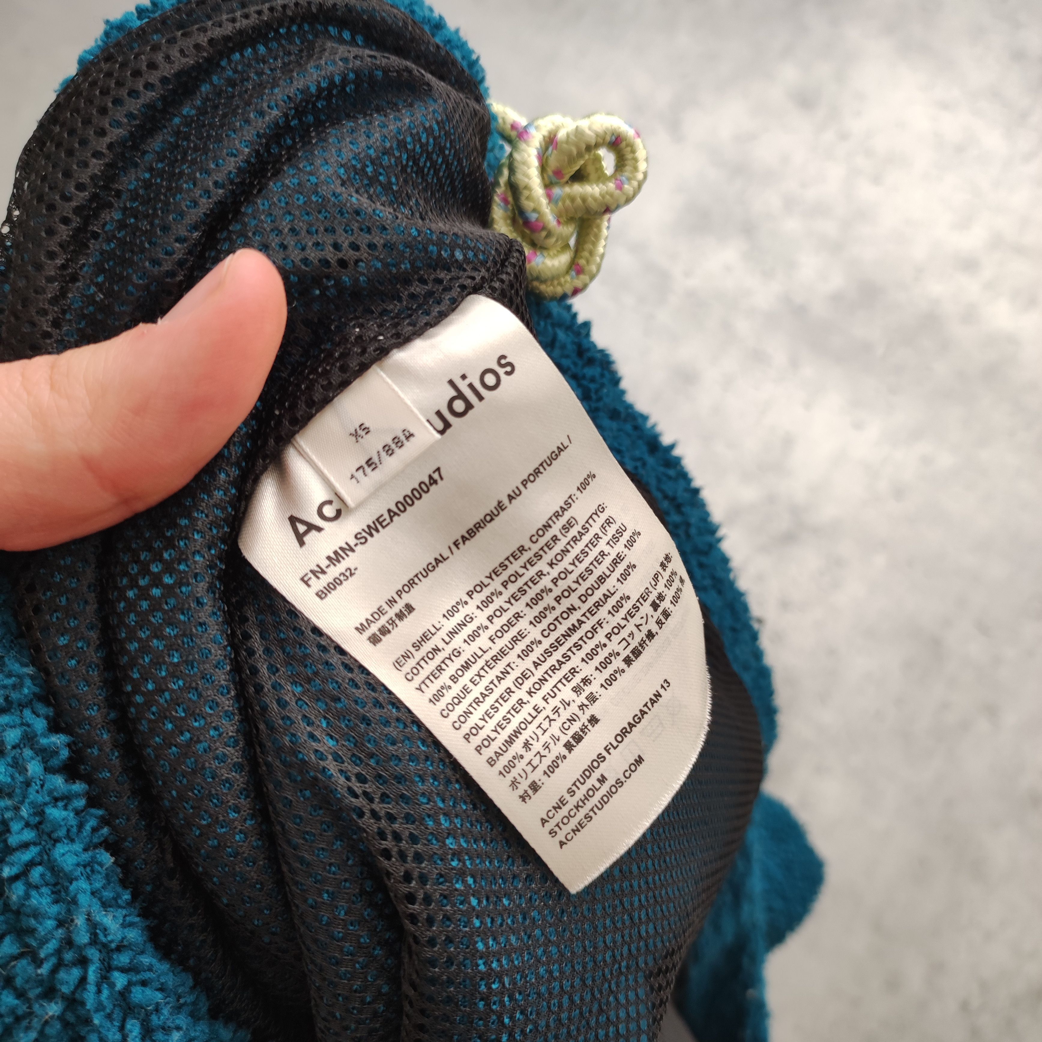 Acne Studios RARE Acne Studios AW19 Boa Fleece Half Zip Pullover Size US M / EU 48-50 / 2 - 8 Thumbnail