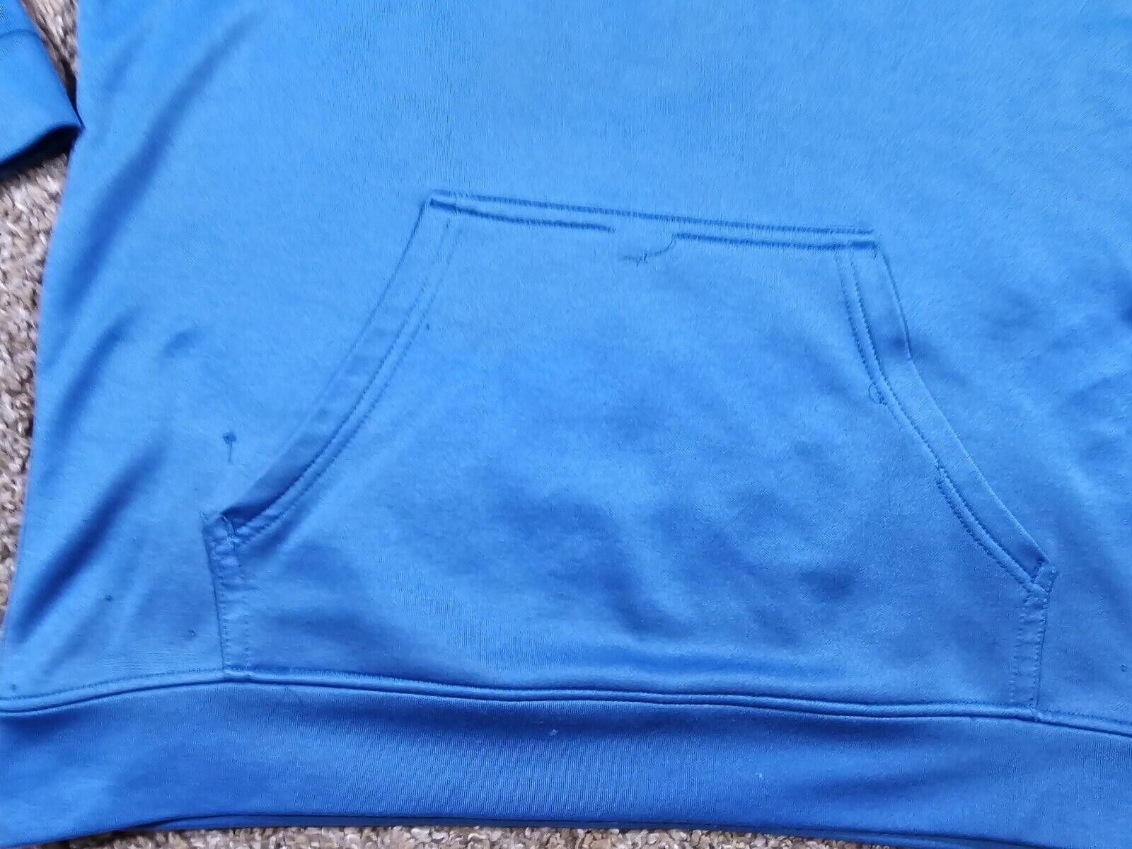 Nike NFL Apparel Detroit Lions Youth XL 18/20 Hoodie Blue Issues* Size US XXS / EU 40 - 2 Thumbnail