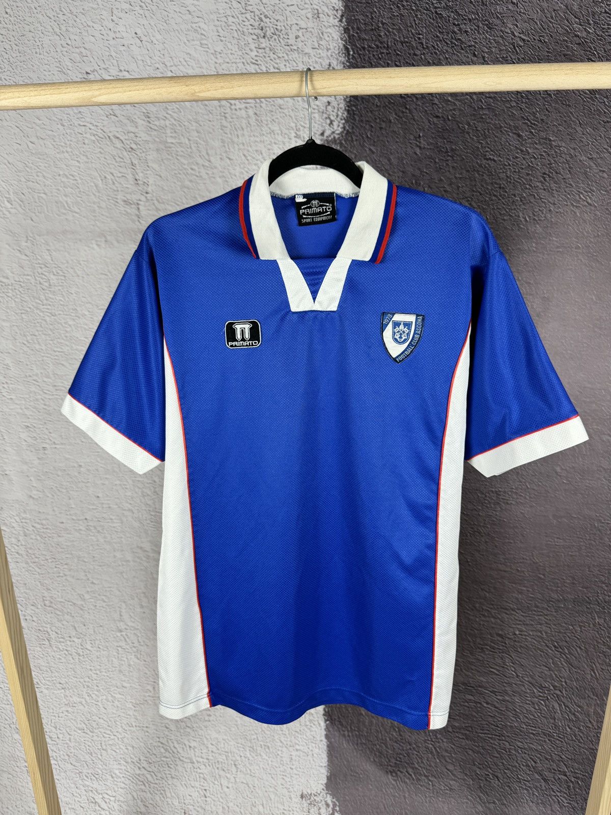 Vintage Primato vintage 90s 00s FC Ascona 1973 #14 jersey Size US M / EU 48-50 / 2 - 1 Thumbnail