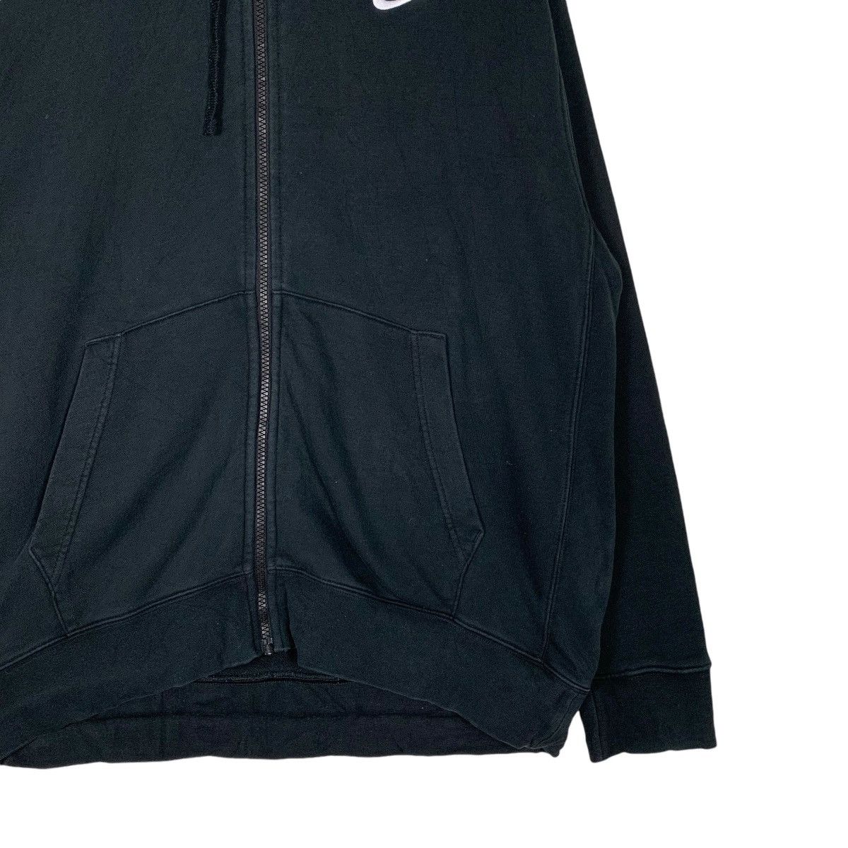 Nike NIKE Embroidery Small Swoosh Logo Zipper Hoodies #1198-C55 Size US XL / EU 56 / 4 - 6 Thumbnail