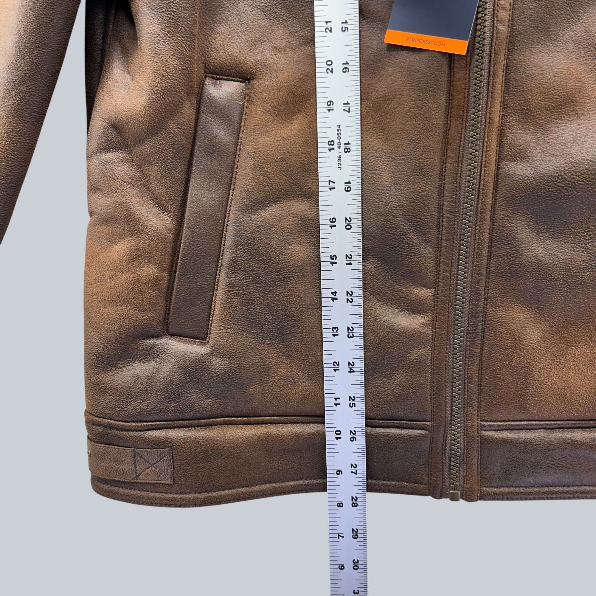 Rainforest Rainforest Sand Nubuck Faux Shearling Hipster Jacket Men's M Size US M / EU 48-50 / 2 - 9 Thumbnail