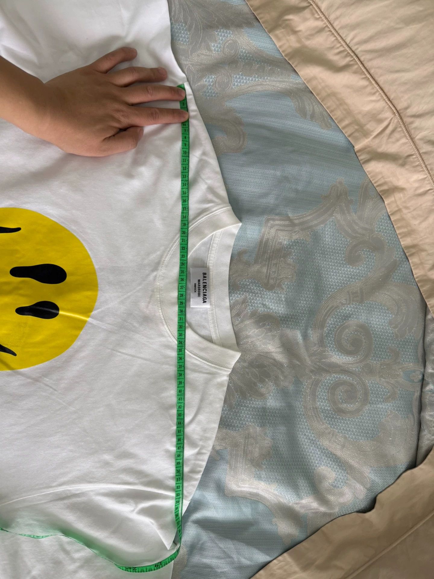 Balenciaga Balenciaga OS T - shirt Demon Smile F/B Embro XS(L) Size XS / US 0-2 / IT 36-38 - 8 Thumbnail