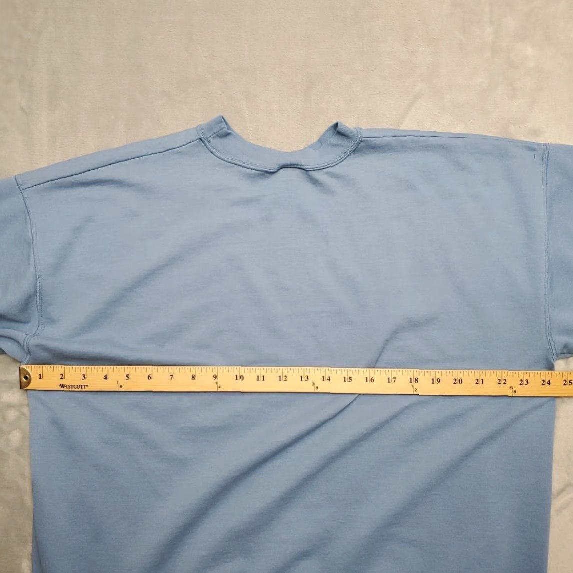Hanes VTG Hanes Sweatshirt XL Blue Dog Long Sleeve Men Crew Neck Pullover Fleece Cotton Polyester Solid 2004 Cali DCC DCSAV Breeders Club Size US XL / EU 56 / 4 - 6 Thumbnail
