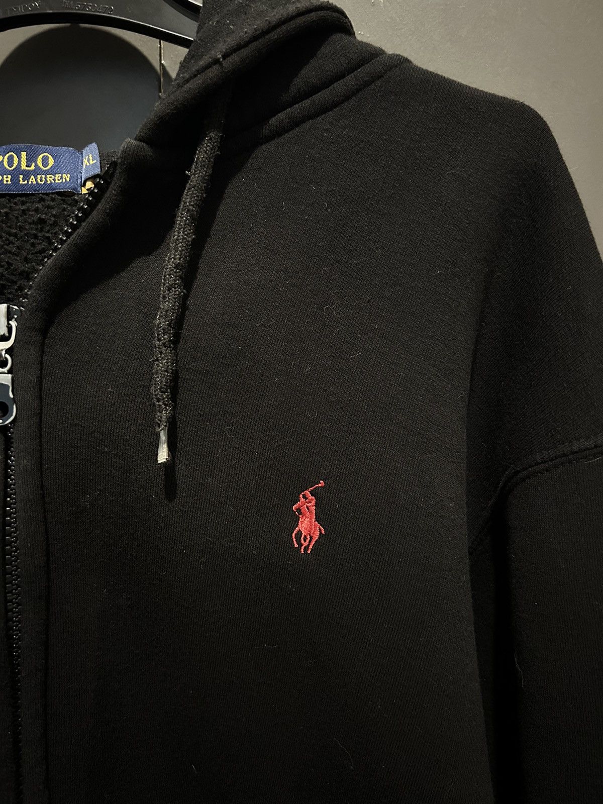 Polo Ralph Lauren Polo La Floren Black & Red Logo Jacket Timeless Unisex Style Size US XL / EU 56 / 4 - 2 Thumbnail