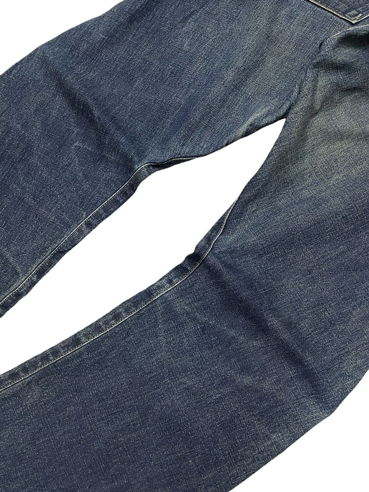 Edwin × Hysteric Glamour Vintage Edwin E Function Spiral Cut Loose Jeans Size US 30 / EU 46 - 11 Thumbnail