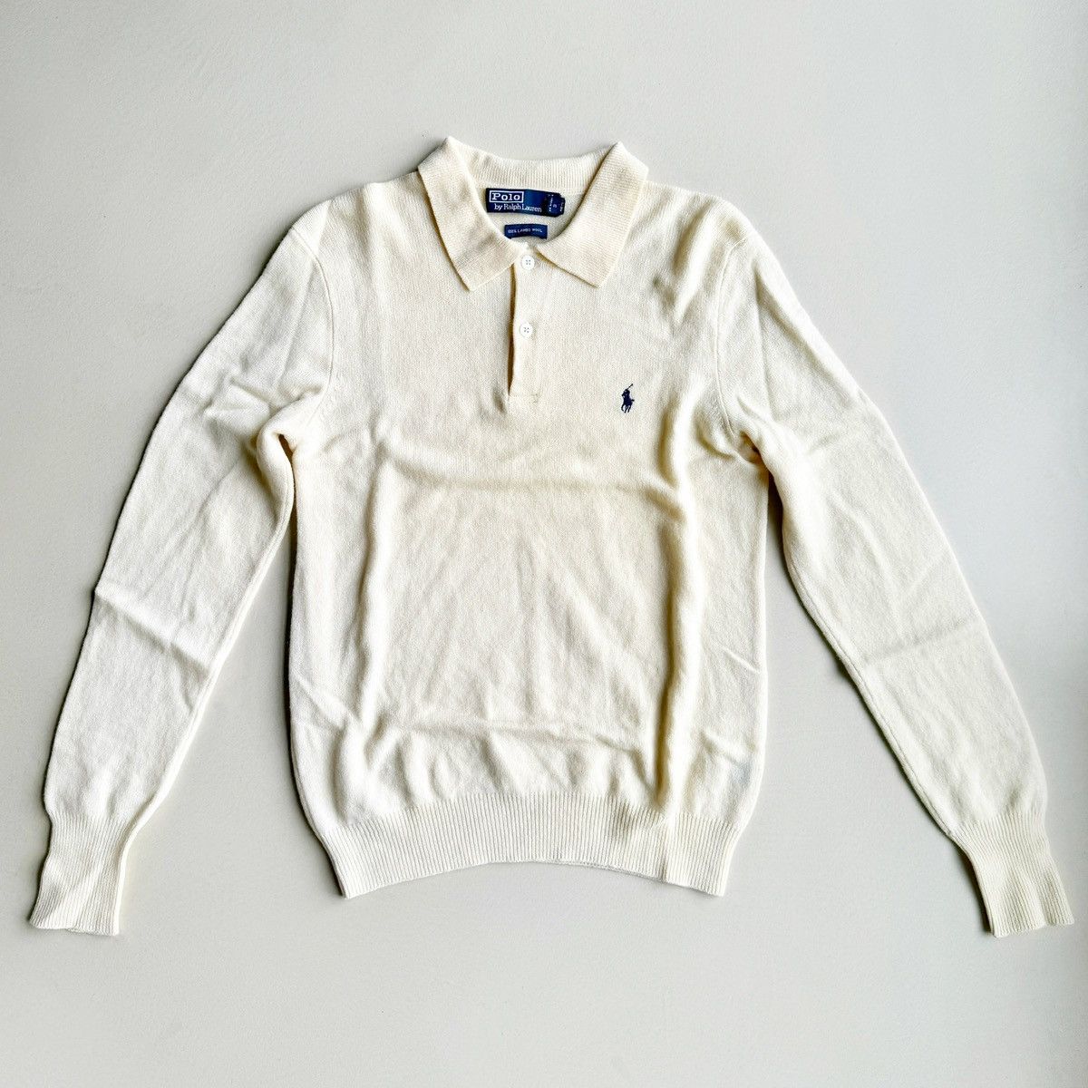 Polo Ralph Lauren Polo by Ralph Lauren Lambswool Knit Polo Sweater Size US M / EU 48-50 / 2 - 3 Thumbnail
