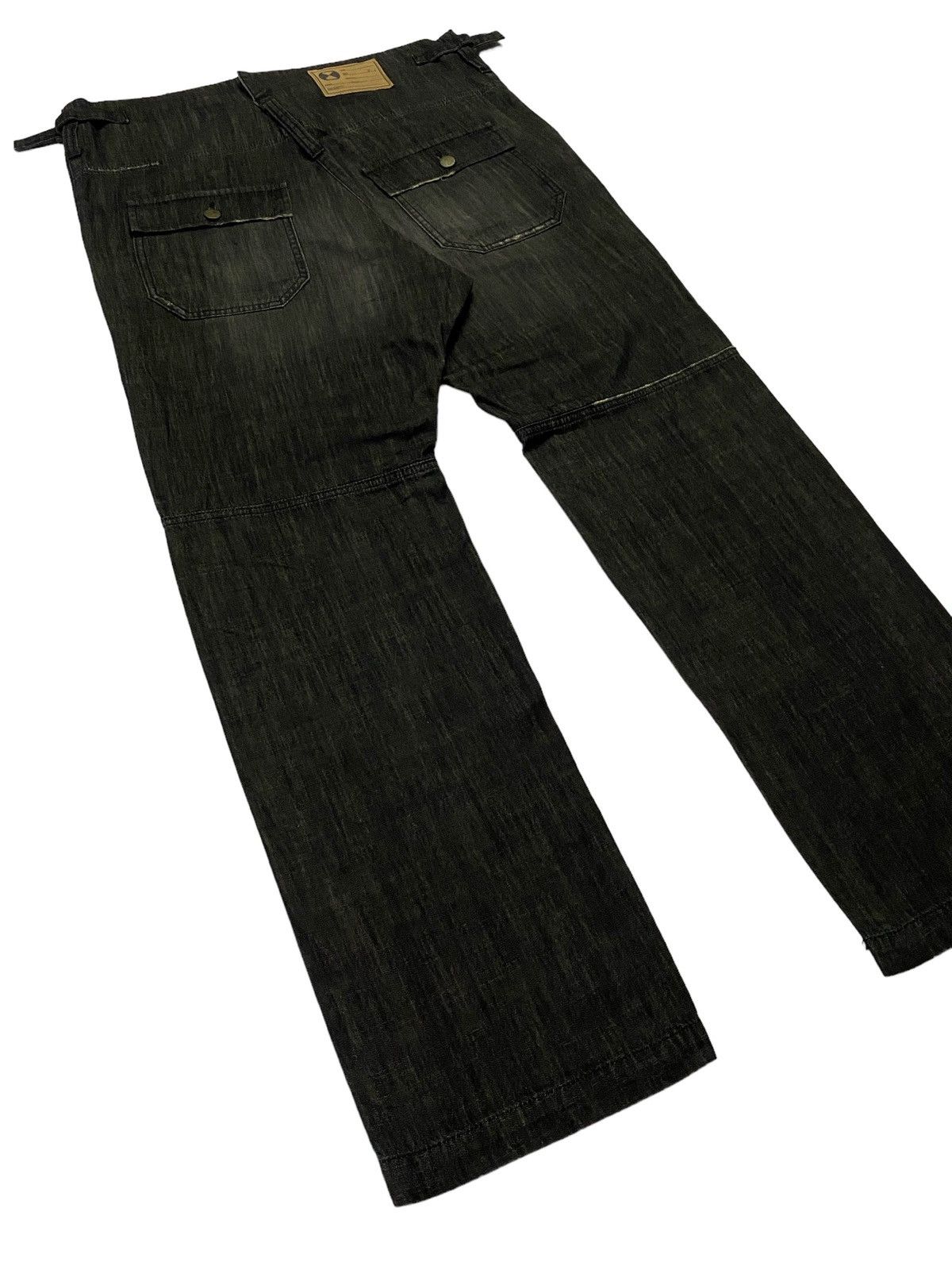 Final Home × Issey Miyake × Japanese Brand Rare🔥Final Home Denim Linen Pants Size US 34 / EU 50 - 24 Thumbnail