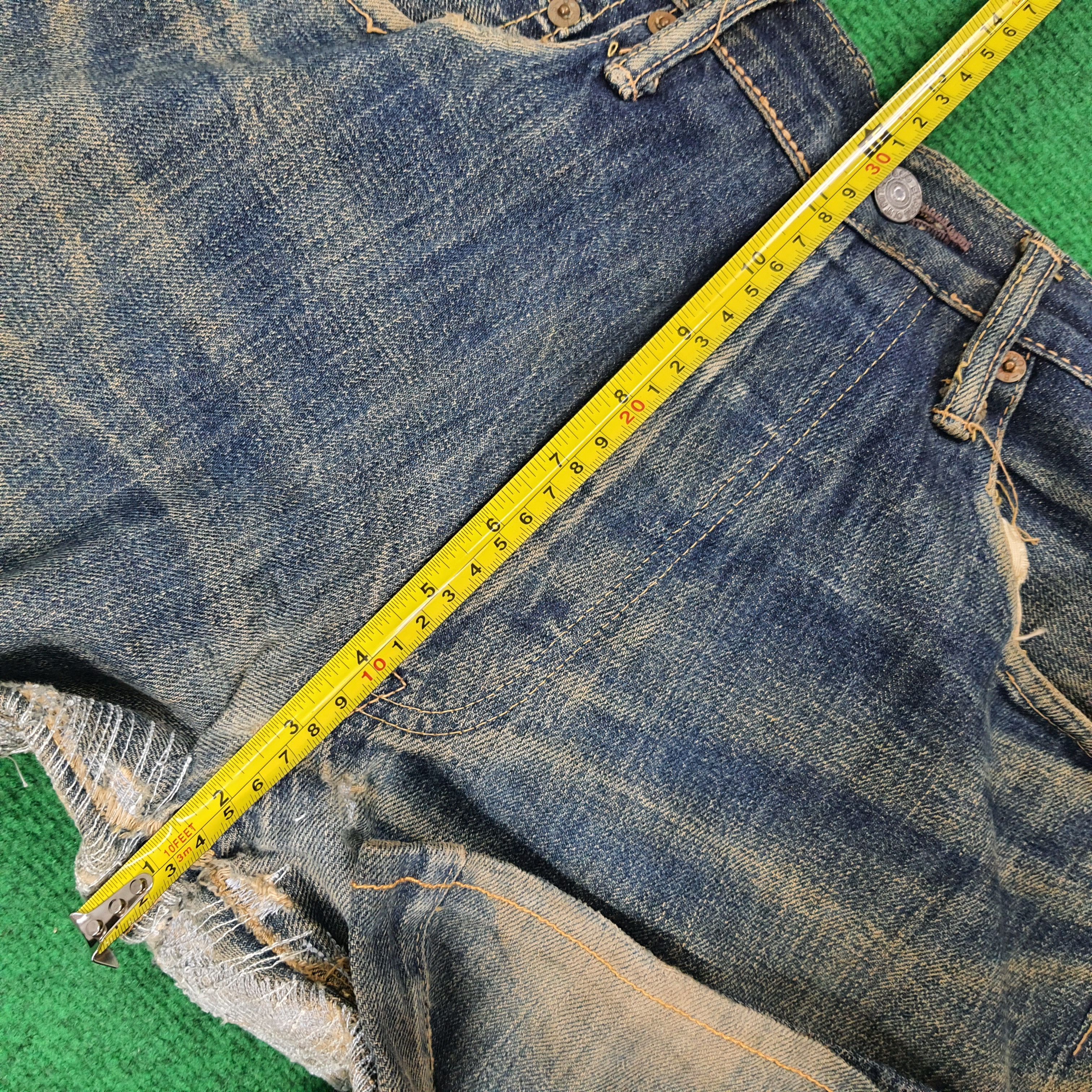 BARNS OUTFITTERS × Japanese Brand × Vintage Vintage Barns Outfitters Selvedge Repaired Jeans Size US 28 / EU 44 - 13 Thumbnail