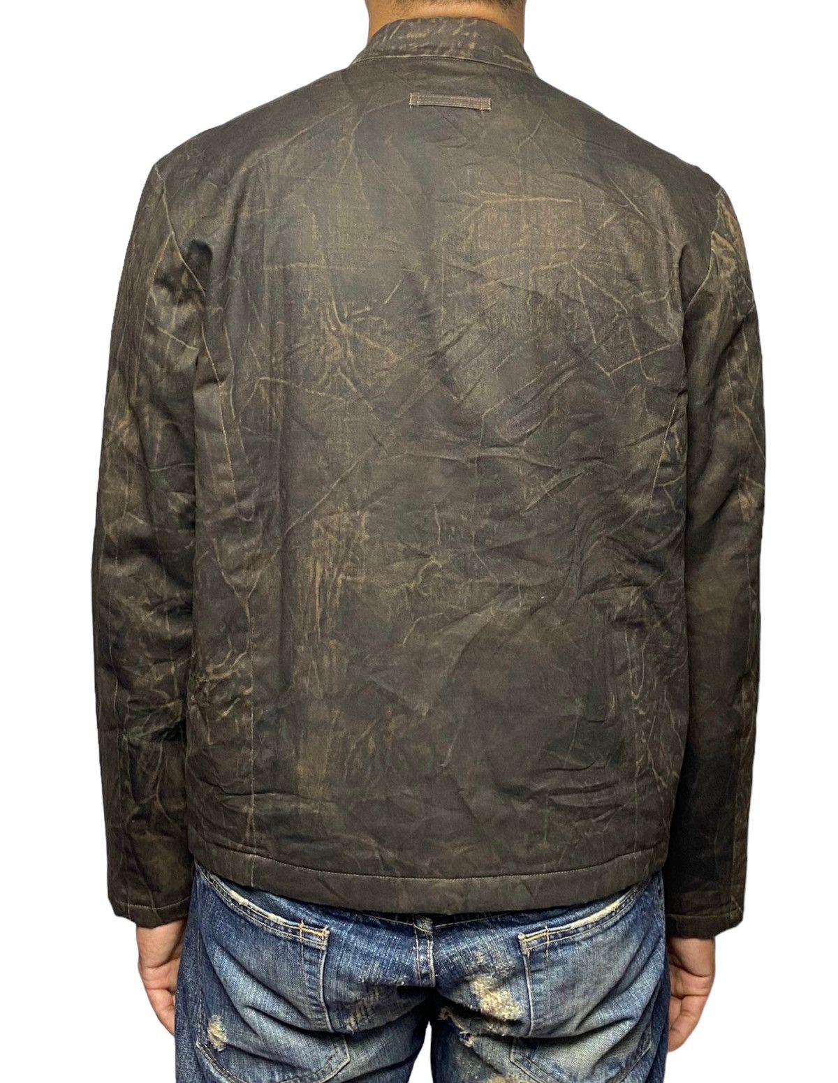 Gaultier Homme Objet Jean Paul Gaultier Distressed Paint Effect Jacket Size US M / EU 48-50 / 2 - 2 Thumbnail