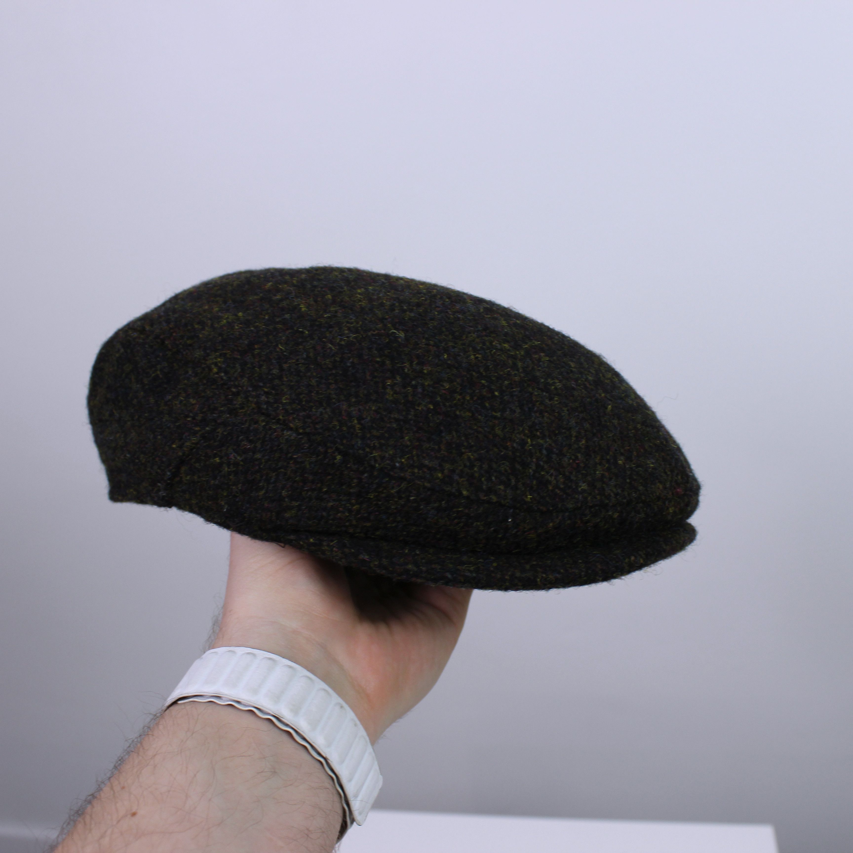 Harris Tweed Harris Tweed wool Flat Cap Hat Newsboy England Size ONE SIZE - 5 Thumbnail