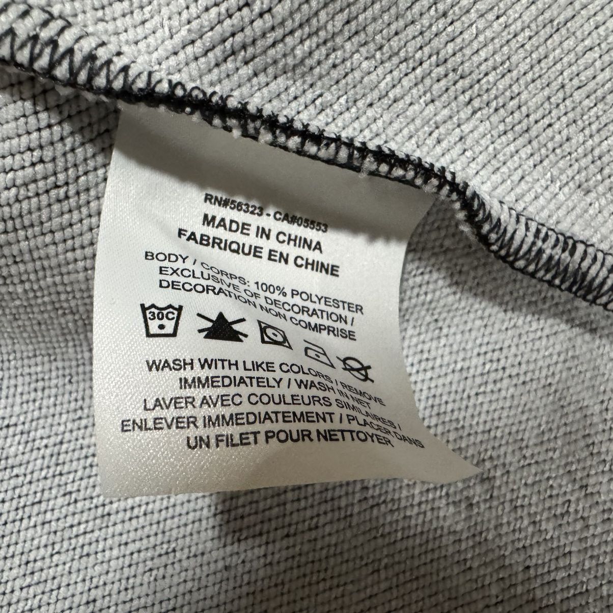 Nike Nike Girls Youth Tie Hoodie Vest AR0445-010 Size Med Gray Size M / US 6-8 / IT 42-44 - 7 Thumbnail