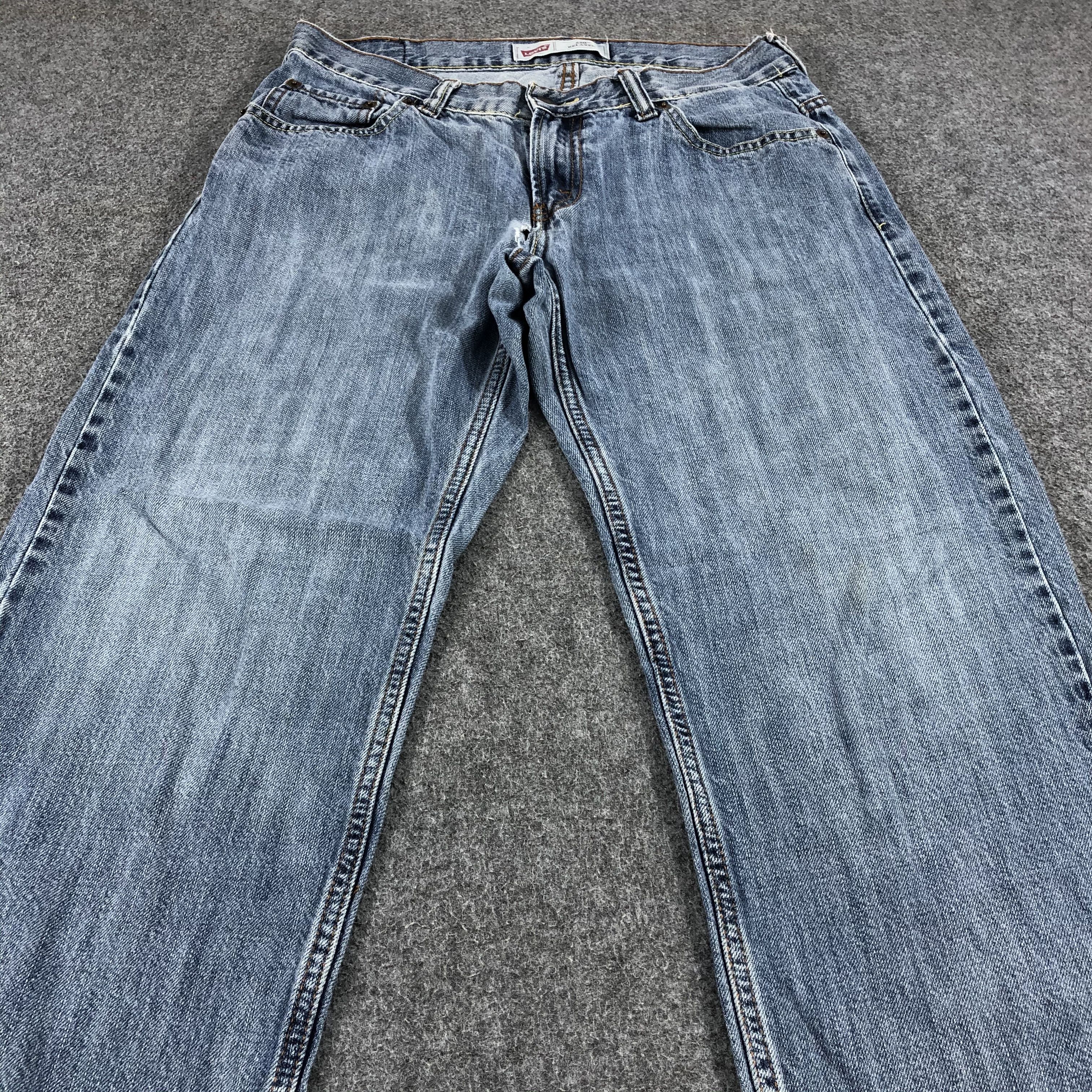 Levi's Vintage Levis 505 Jeans Faded Blue Denim-J994 Size US 31 - 3 Thumbnail