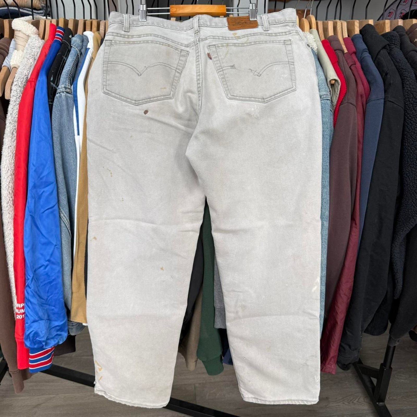 Levi's Vintage 90s Distressed Levi's 540 Copper Tab Jeans Size US 37 - 6 Thumbnail