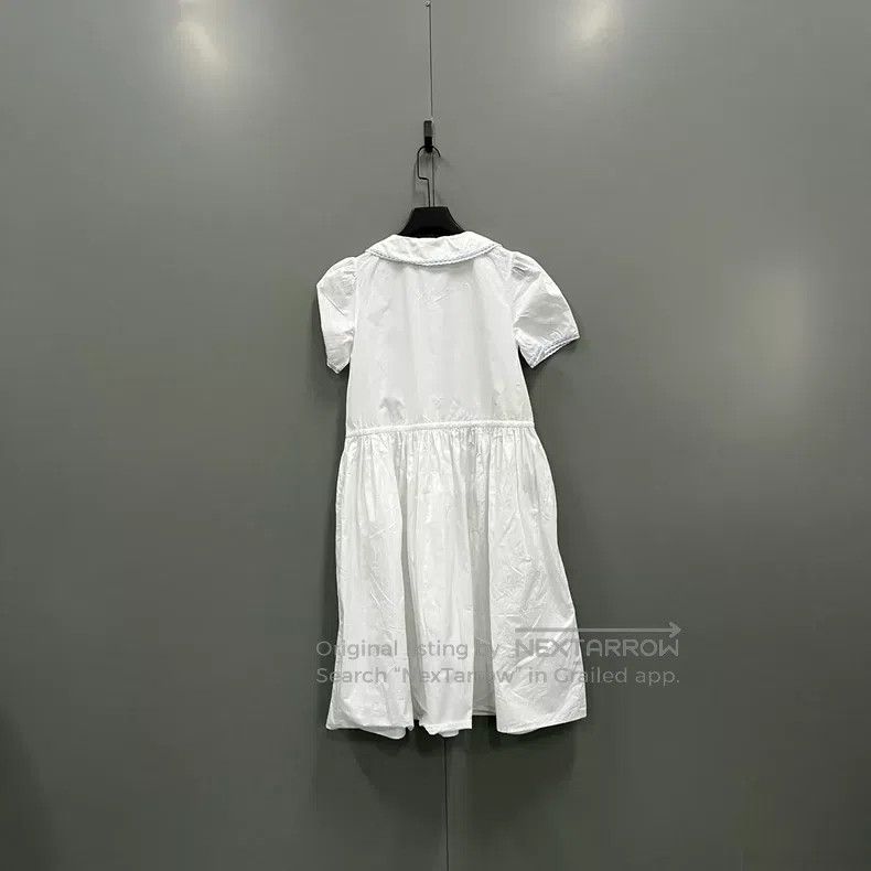 Miu Miu Miu Miu 40 White letter logo tunic dress Size M / US 6-8 / IT 42-44 - 2 Thumbnail