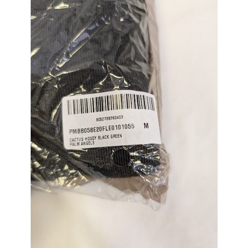 Palm Angels o1rshd1 Cactus Hoody Hoodie in Black / Green M Size US M / EU 48-50 / 2 - 21 Thumbnail