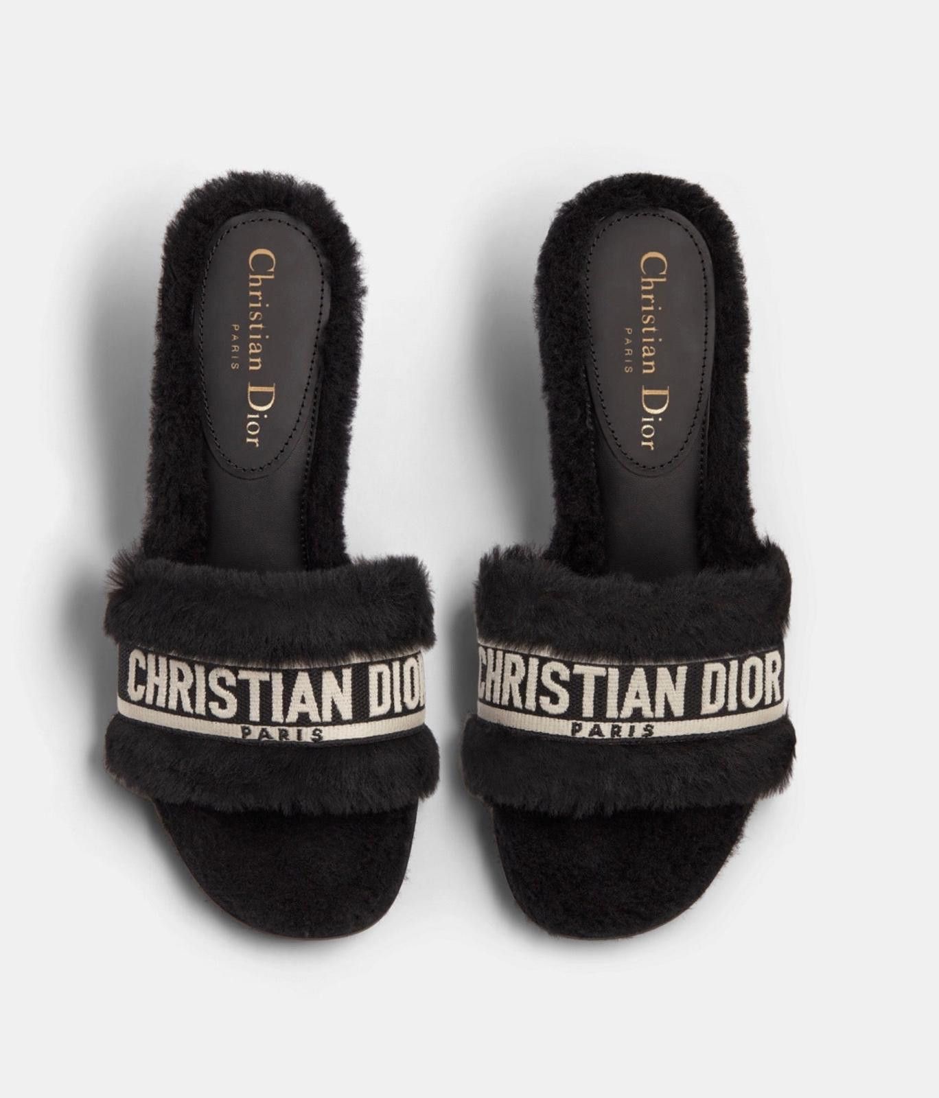 Dior Dior Dway Heeled Slide Sandals Size US 10.5 / IT 40.5 - 4 Thumbnail