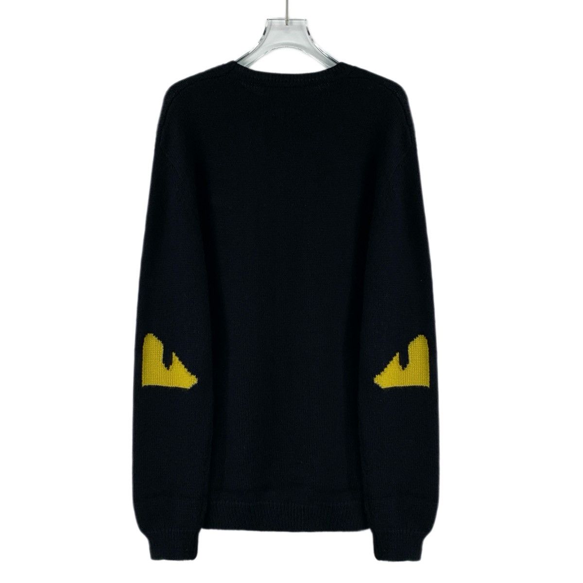 Fendi Fendi Little Eyes Intarsia Long Sleeve Knit Sweater K26WX Size US M / EU 48-50 / 2 - 1 Thumbnail