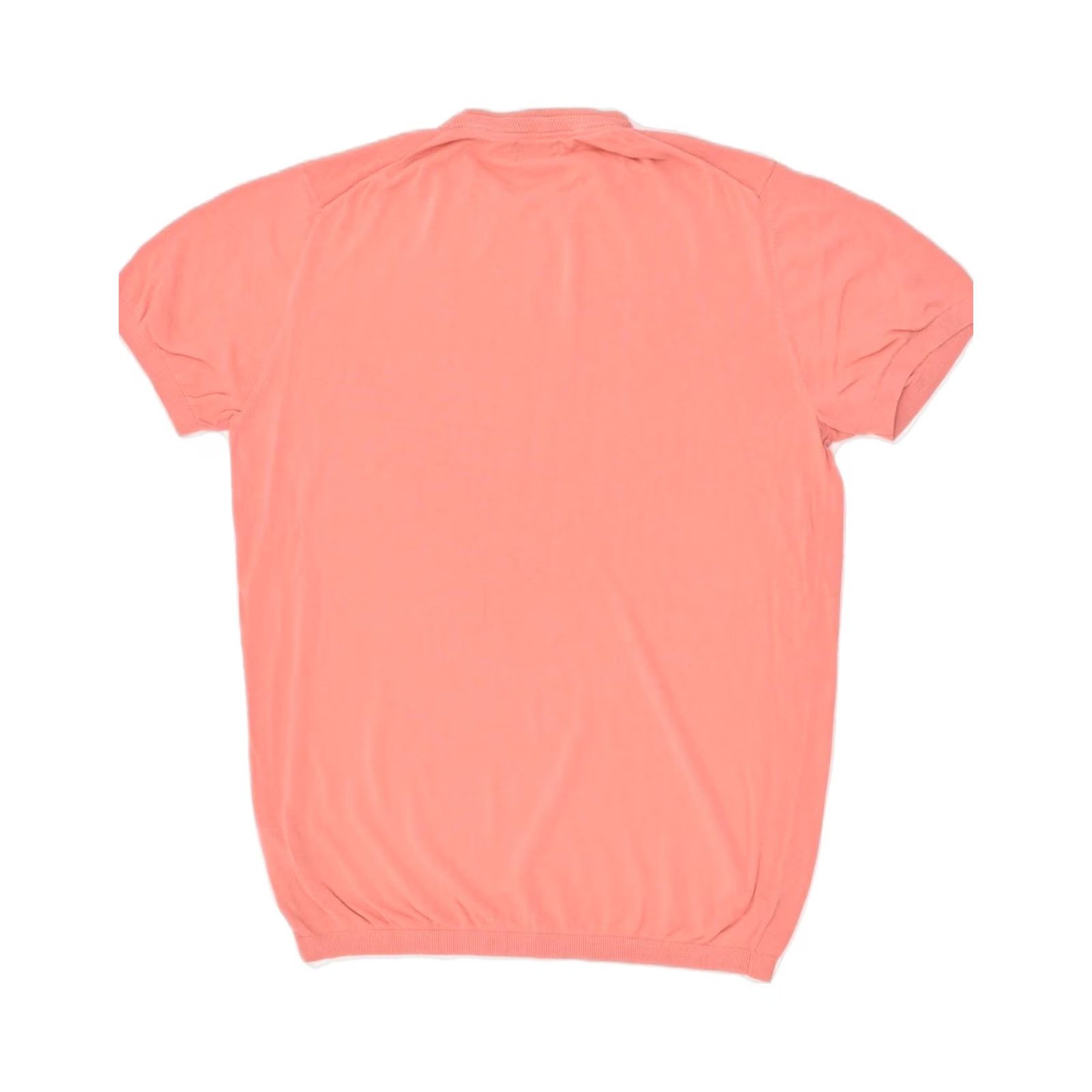 Massimo Dutti VINTAGE MASSIMO DUTTI Womens T-Shirt Top L Large Orange Cotton AF89 Size L / US 10 / IT 46 - 2 Thumbnail