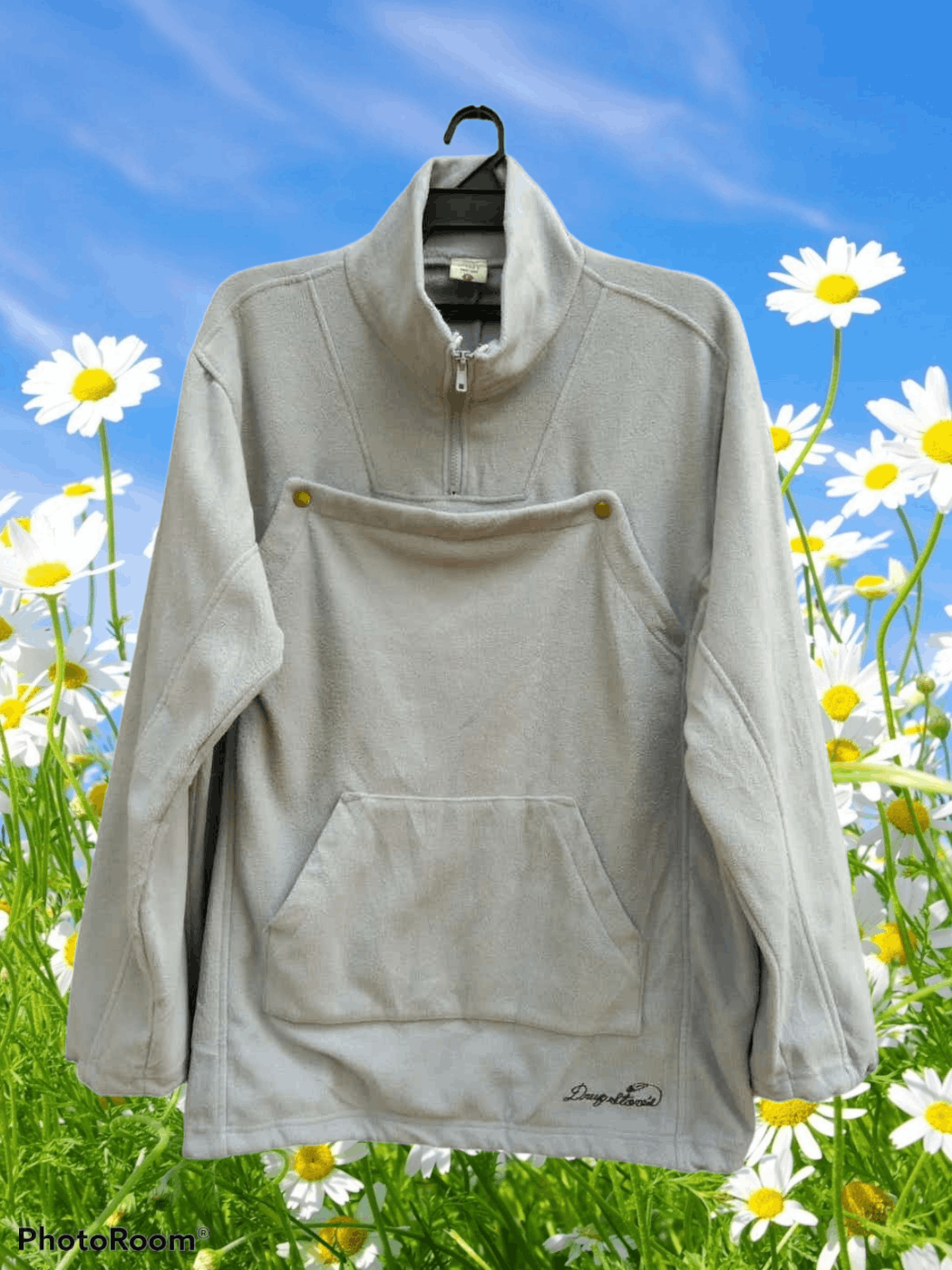 Japanese Brand DRUGSTORES HALF-ZIP FLEECE SWEATER Size US L / EU 52-54 / 3 - 2 Thumbnail