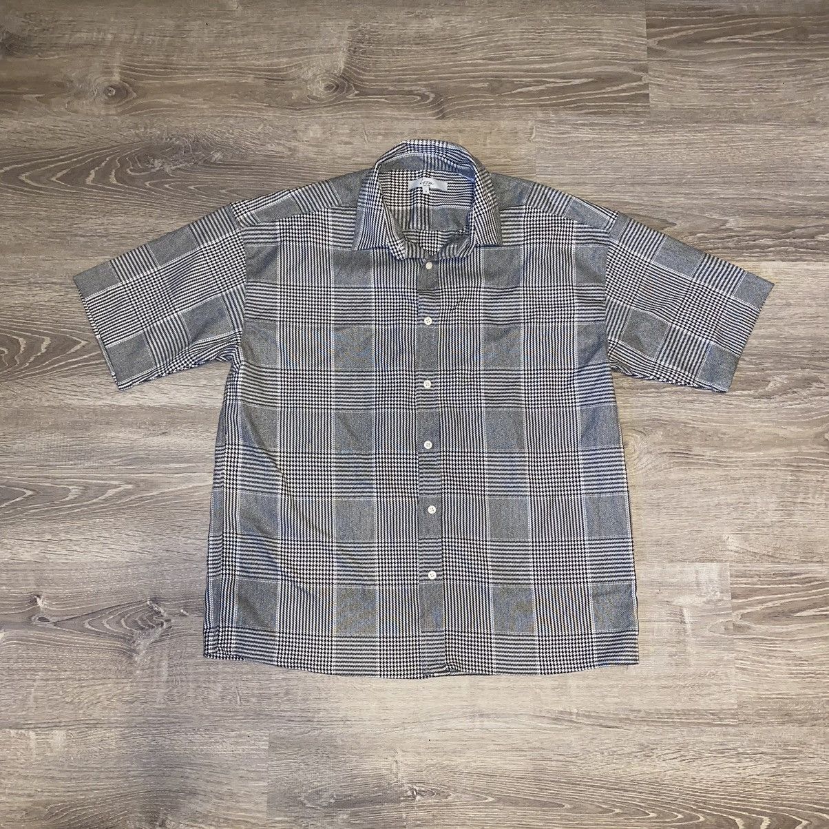 Urban Outfitters Urban Outfitters Oversized Houndstooth Shirt Size US S / EU 44-46 / 1 - 1 Thumbnail