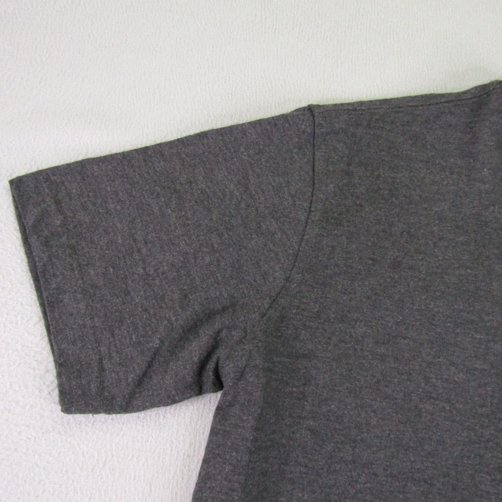 Champion Champion Shirt Mens Small Gray Spellout Logo Tee Short Sleeve Crew Neck Casual Sports Athletic Size US S / EU 44-46 / 1 - 4 Thumbnail