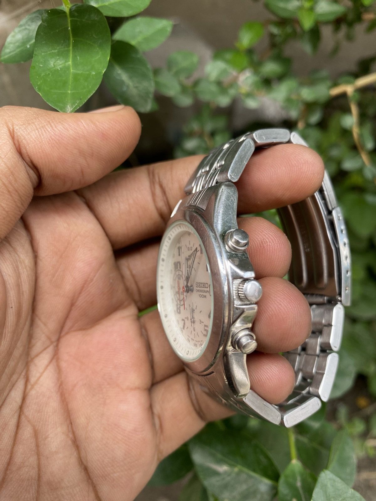 Seiko SEIKO SND311P2 VINTAGE CHRONOGRAPH WR 10 BAR Size ONE SIZE - 3 Thumbnail