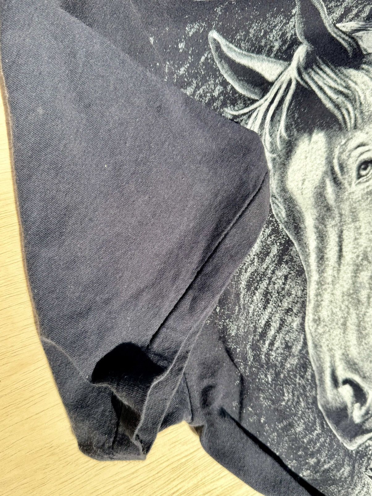 Band Tees × Vintage Vintage 90’s Horse All Over Print Animal AOP T-Shirt Size US XL / EU 56 / 4 - 9 Thumbnail