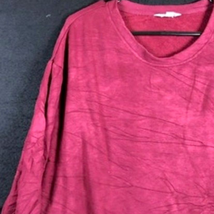 Orvis Orvis Womens Sweatshirt Maroon Pullover V Neck Long Sleeve Large Regular Pullover Soft Cozy Casual Workwear Size L / US 10 / IT 46 - 4 Thumbnail