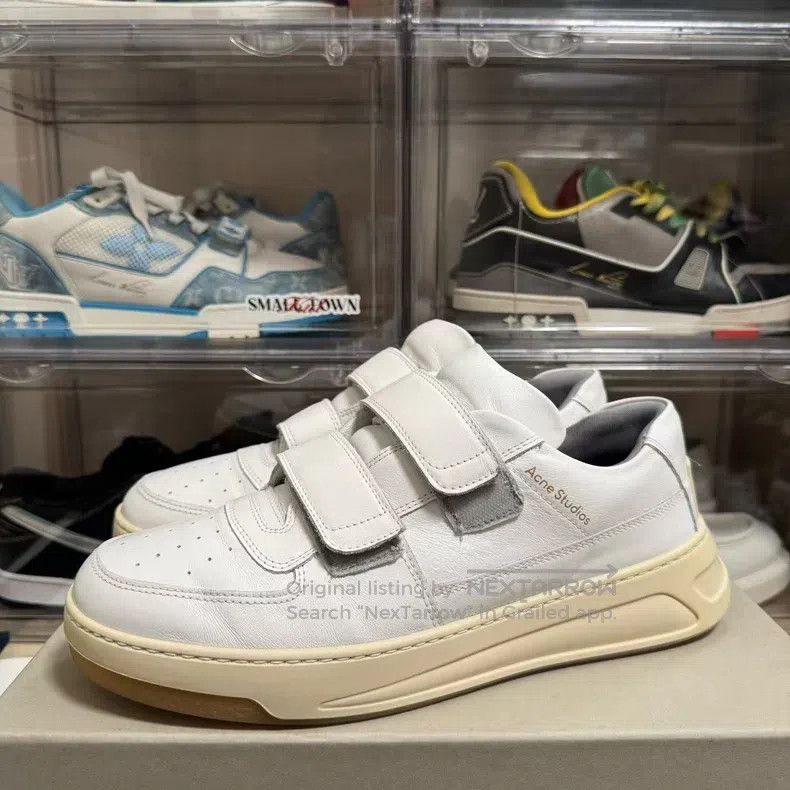 Acne Studios Acne Studios Men's Velcro White Shoes Size US 11 / EU 44 - 1 Thumbnail